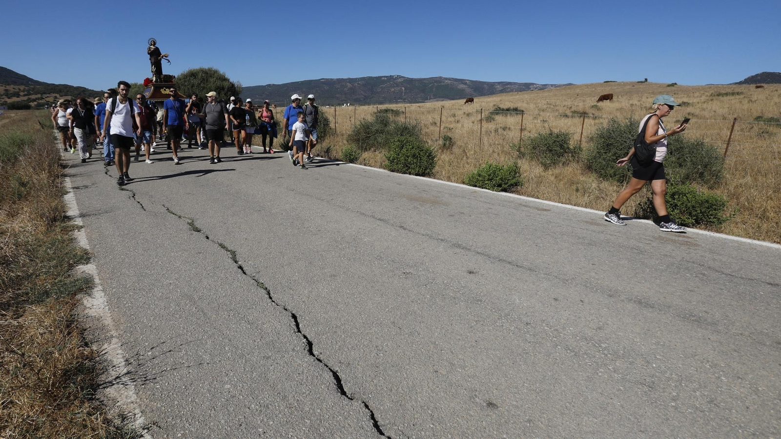 Las fotos de la llegada de la Virgen de la Luz a Tarifa