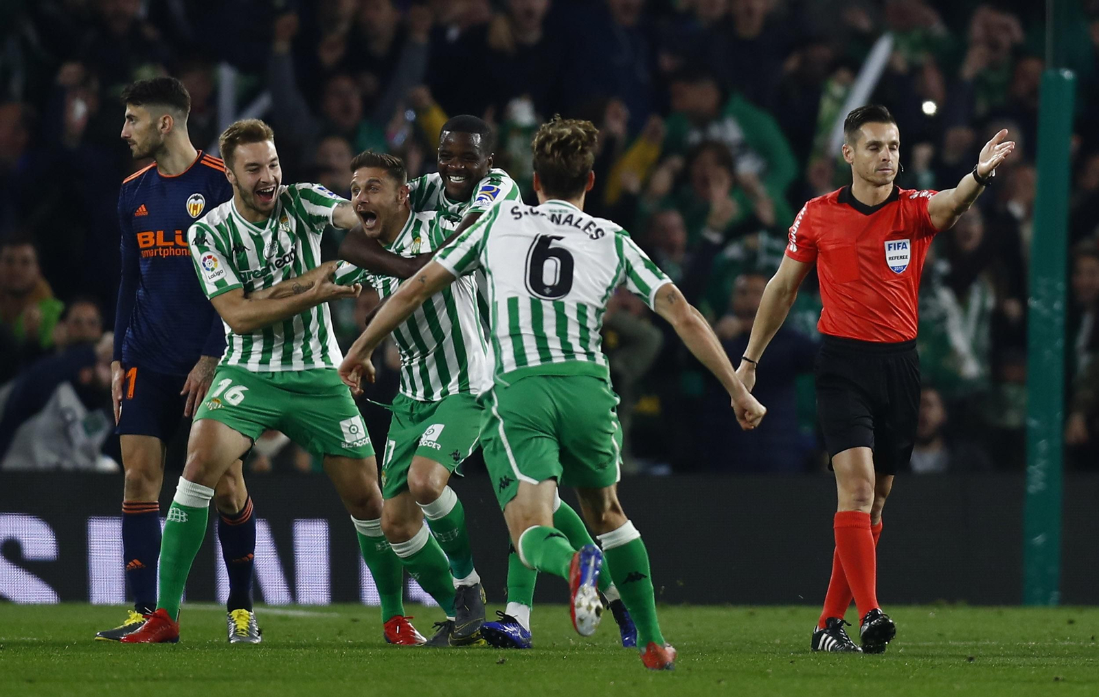 Las imágenes del Betis-Valencia de la Copa del Rey