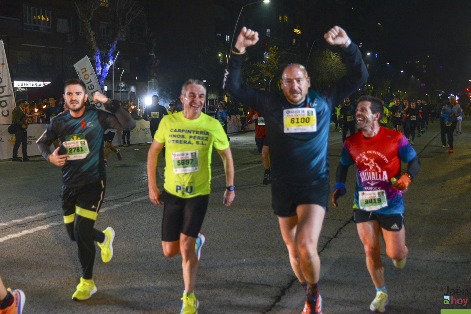 Corredores élite de la San Antón