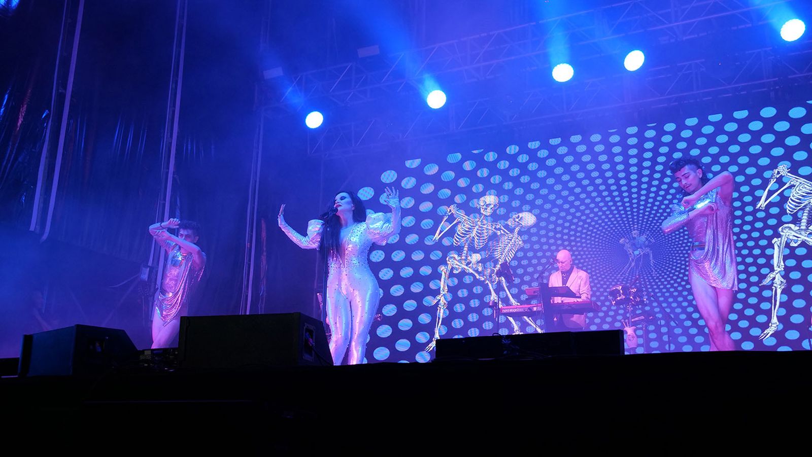 El concierto de Fangoria en Roquetas de Mar, en imágenes