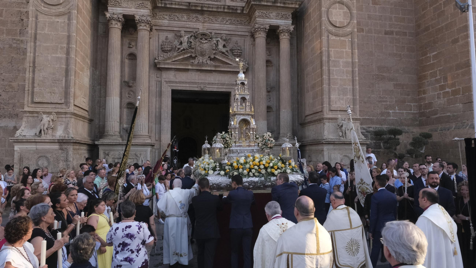 Procesión del Corpus Christi de Almería, en imágenes