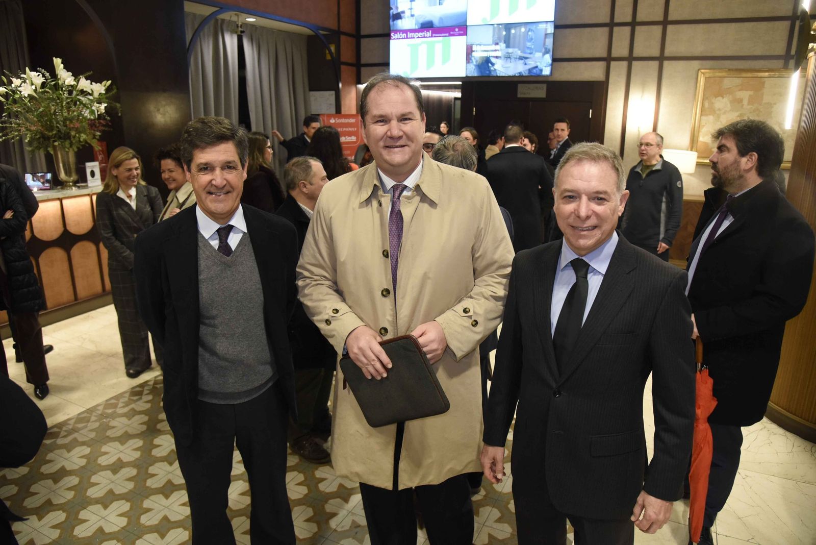 Leopoldo Parias, Juan Moya y Manuel de la Cruz