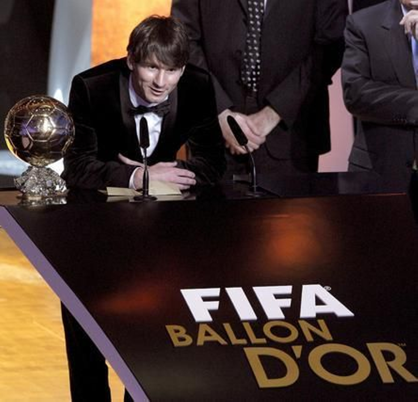 Leo Messi, Balón de Oro 2010.

Foto: Efe