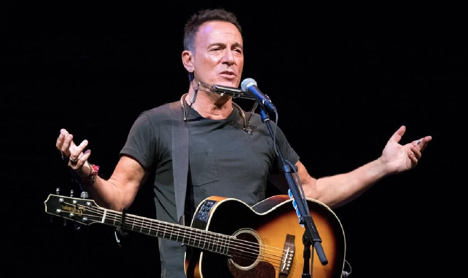 El rockero estadounidense Bruce Springsteen.
