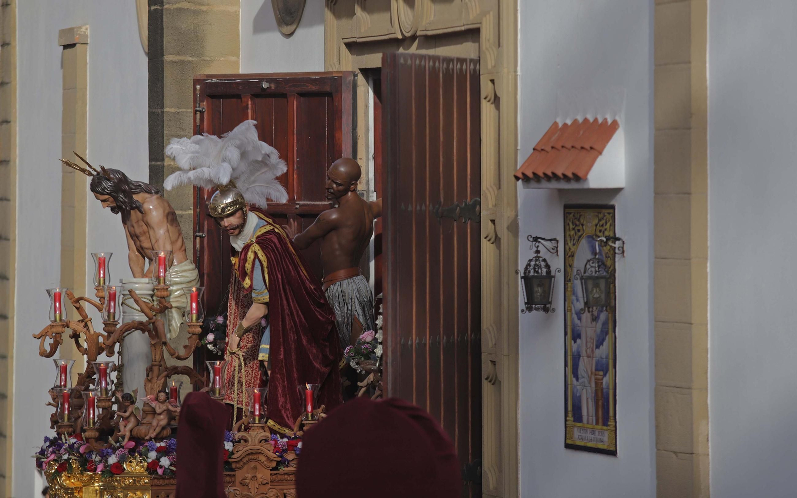 Fotos del Lunes Santo en Algeciras: La Columna