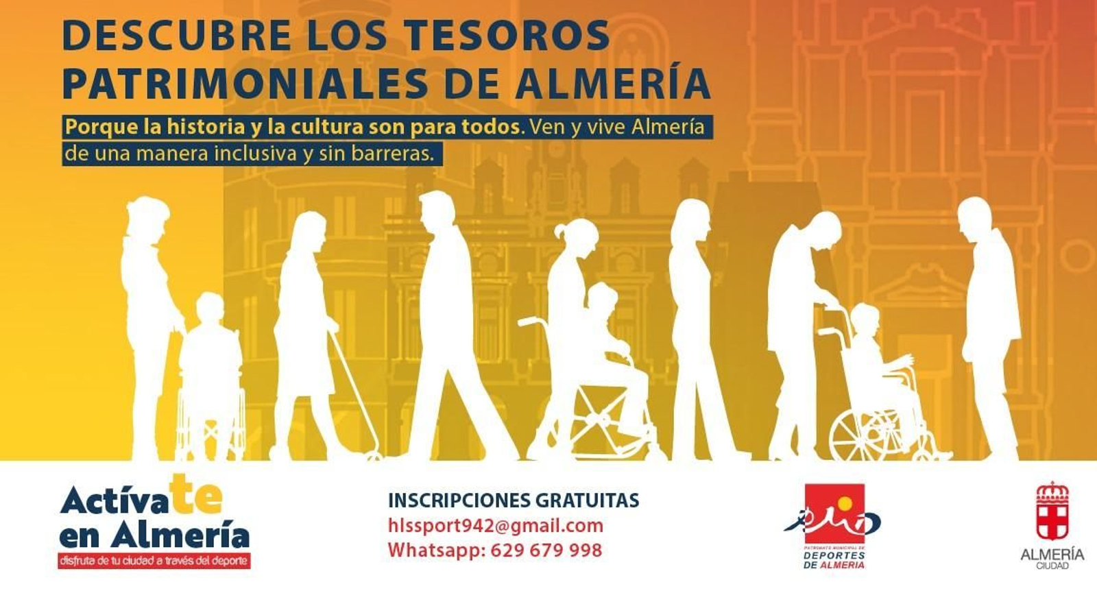 Cartel de las rutas partrimoniales inclusivas Cartel de las rutas partrimoniales inclusivas