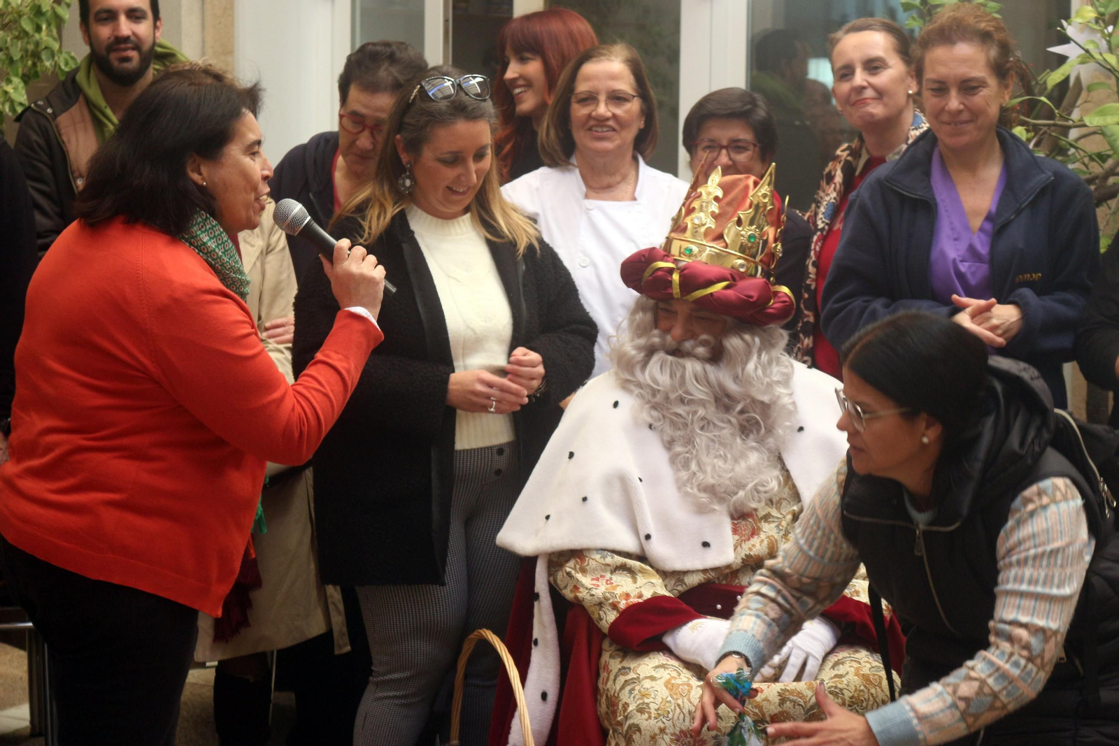 Visita de los Reyes a la Residencia Vedruna