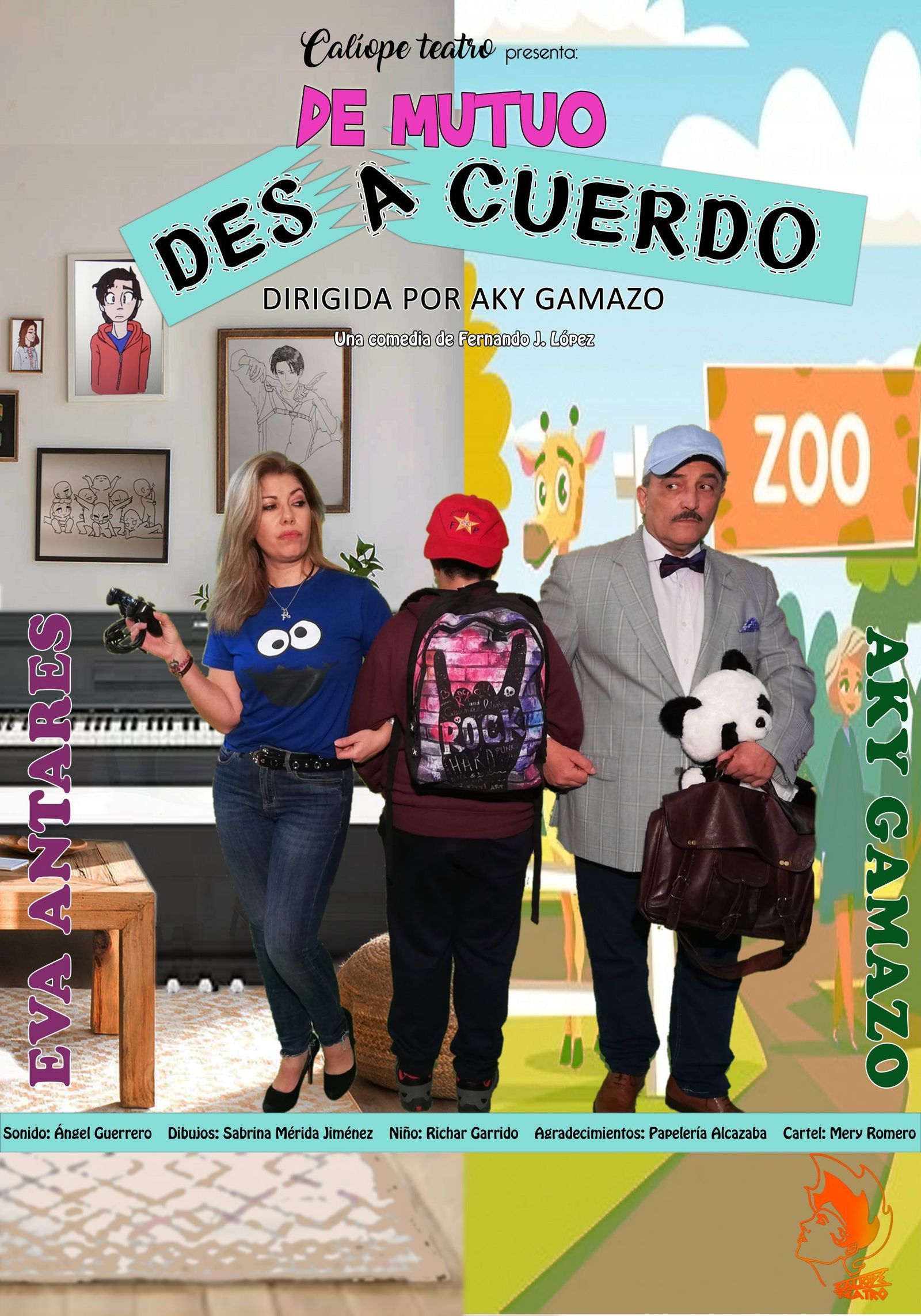 Cartel de 'De mutuo desacuerdo'.