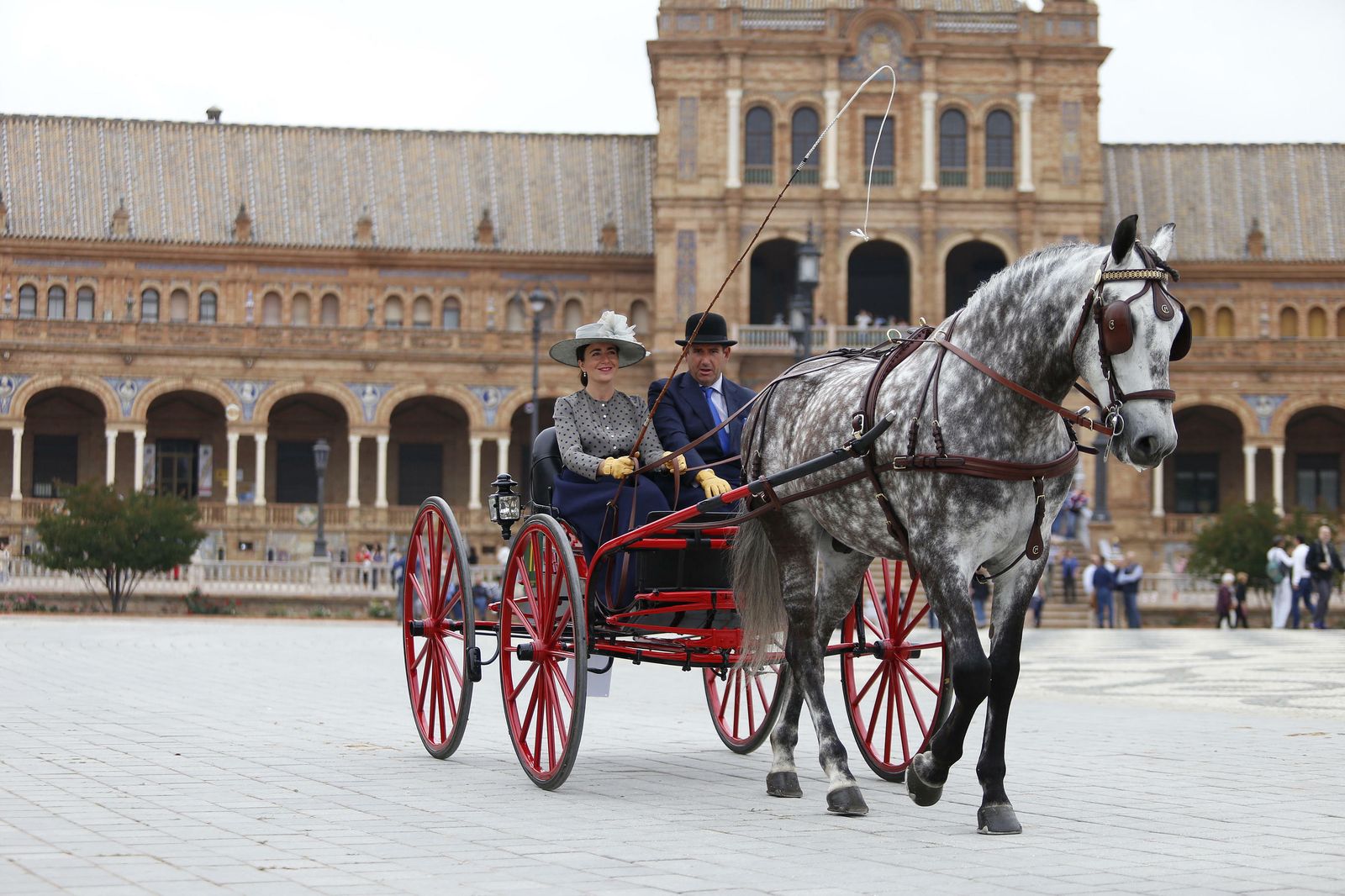 El concurso de enganches, en imágenes