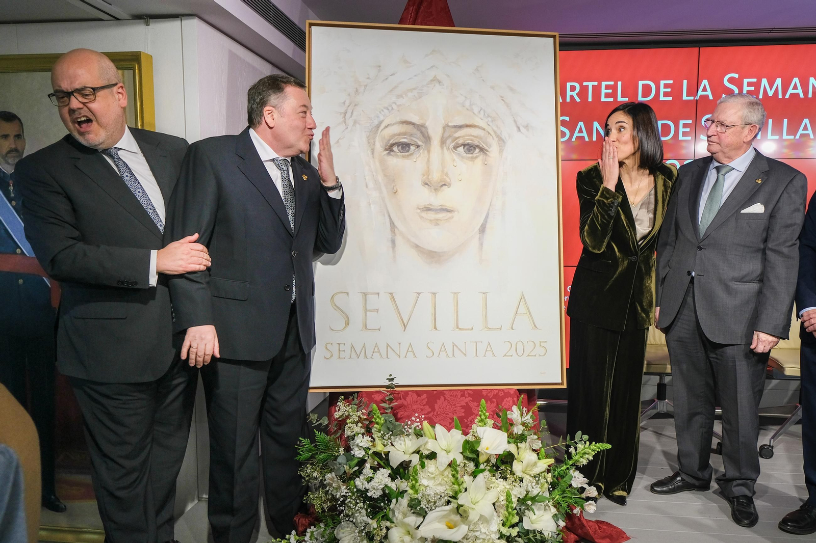 Las fotos del cartel de la Semana Santa de Sevilla 2025