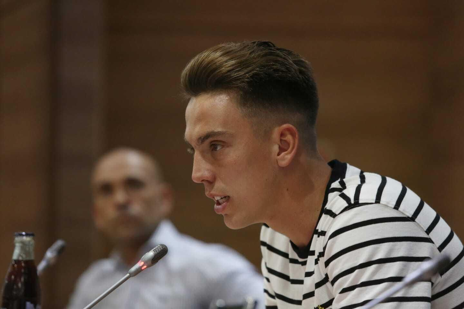 Las fotos de la presentación de Paulino con el Málaga CF