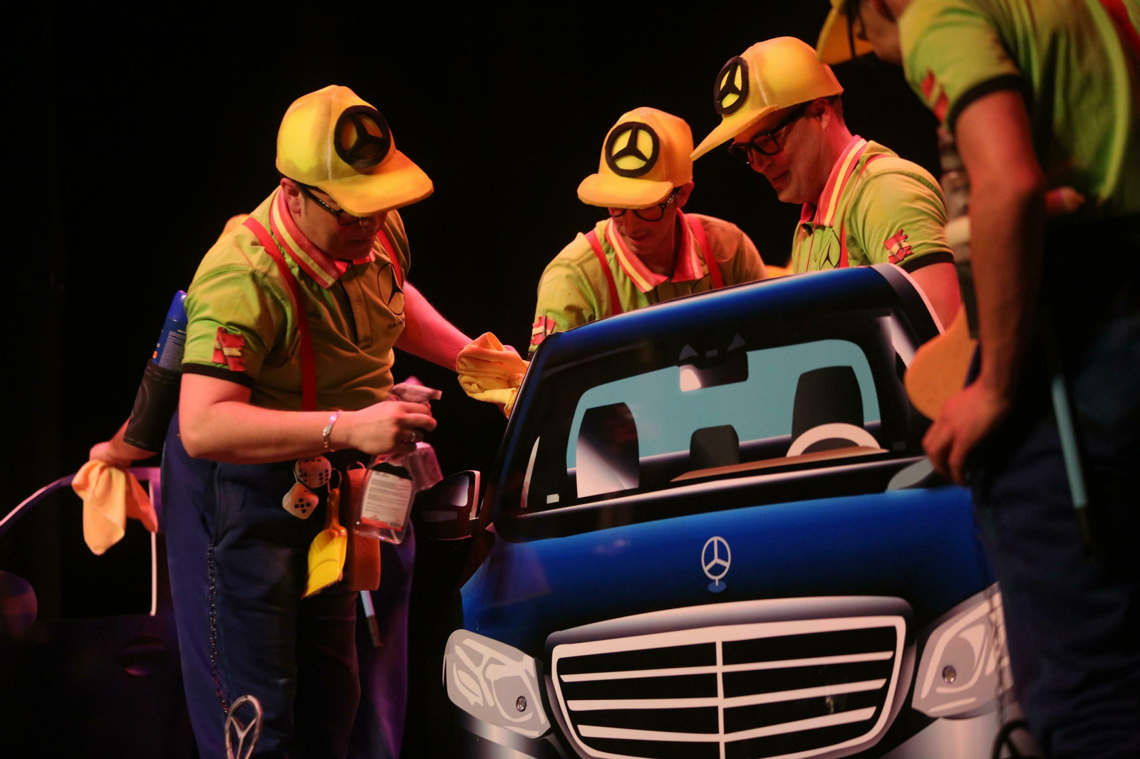 La murga Te quiero Mercedes.