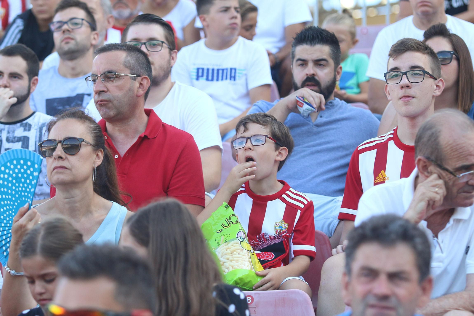 Las imágenes del UD Almería-Albacete (3-0)