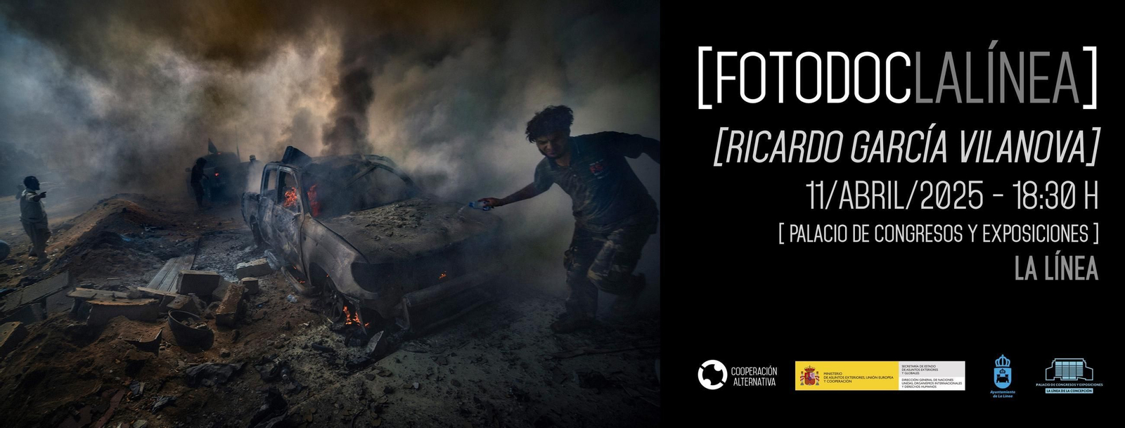 Uno de los carteles del coloquio.