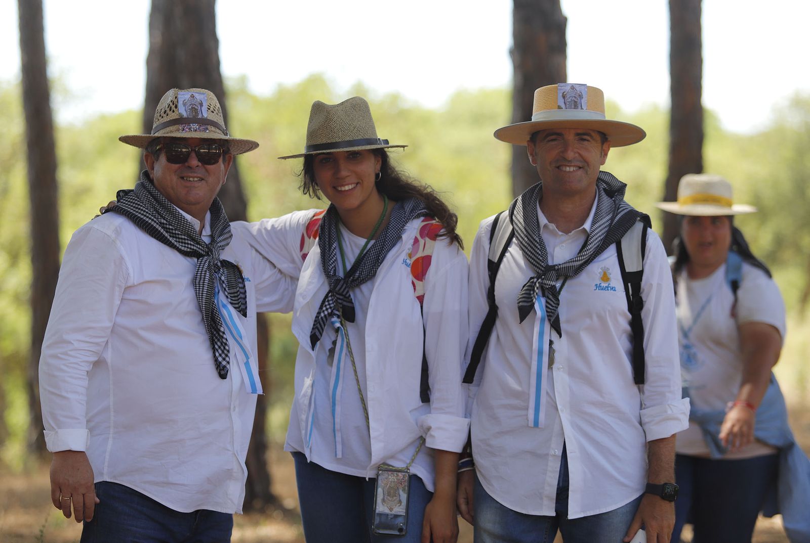 Todos los peregrinos de la Hermandad de Huelva, en imágenes