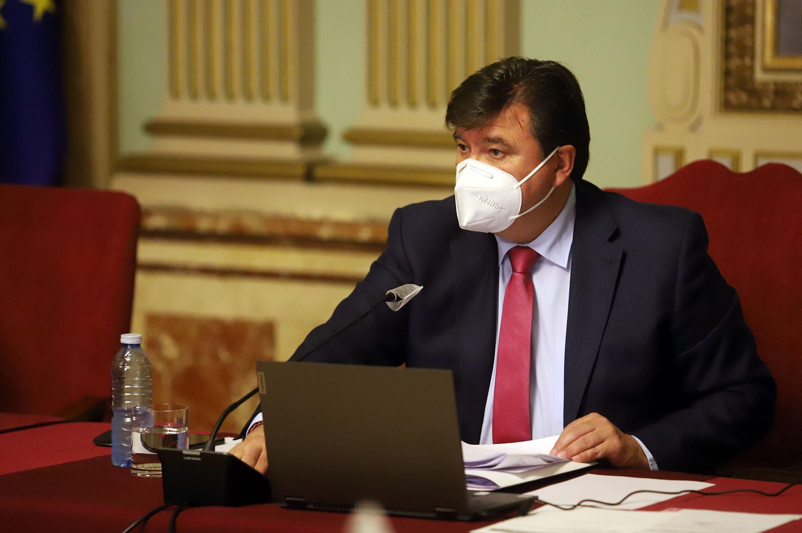 Imágenes del pleno celebrado en el Ayuntamiento de Huelva