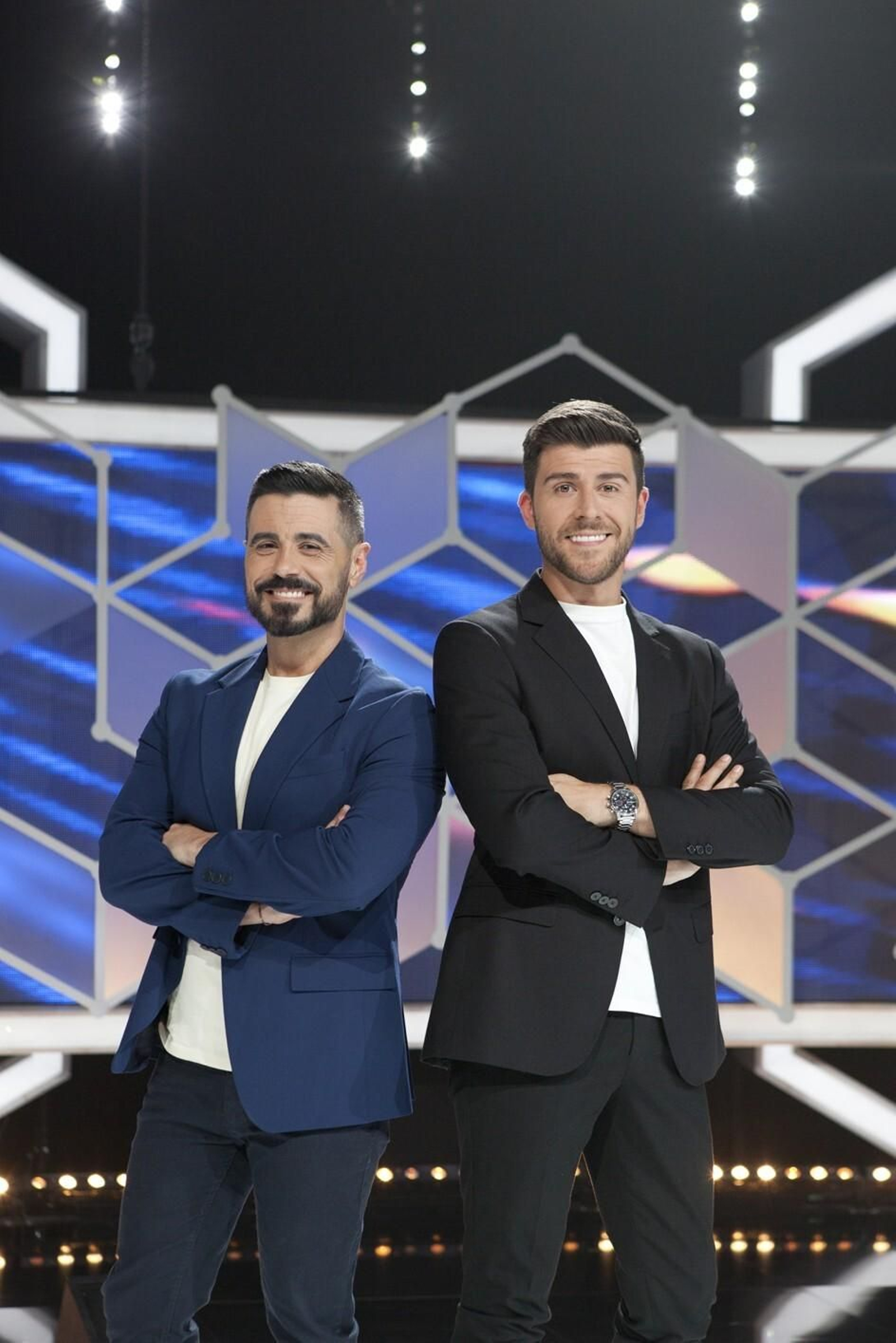 Los presentadores de 'El Cazador, Rodrigo Vázquez y Gorka Rodríguez Los presentadores de 'El Cazador, Rodrigo Vázquez y Gorka Rodríguez