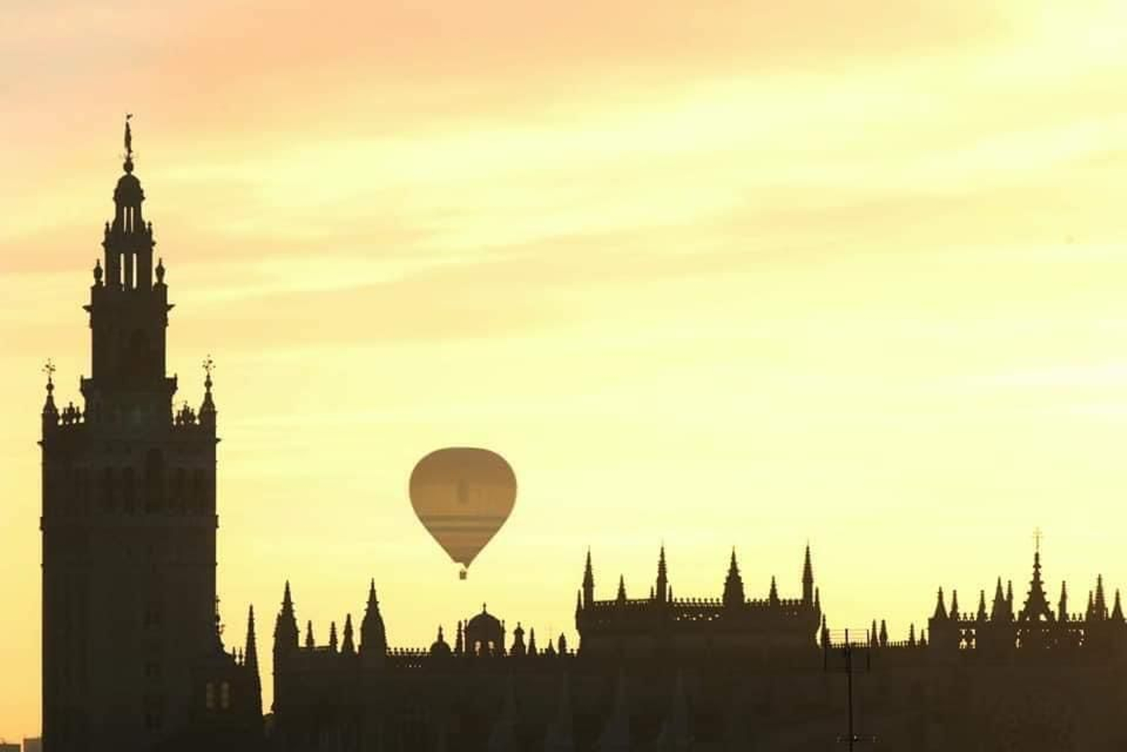 Imágenes del vuelo de los Reyes Magos