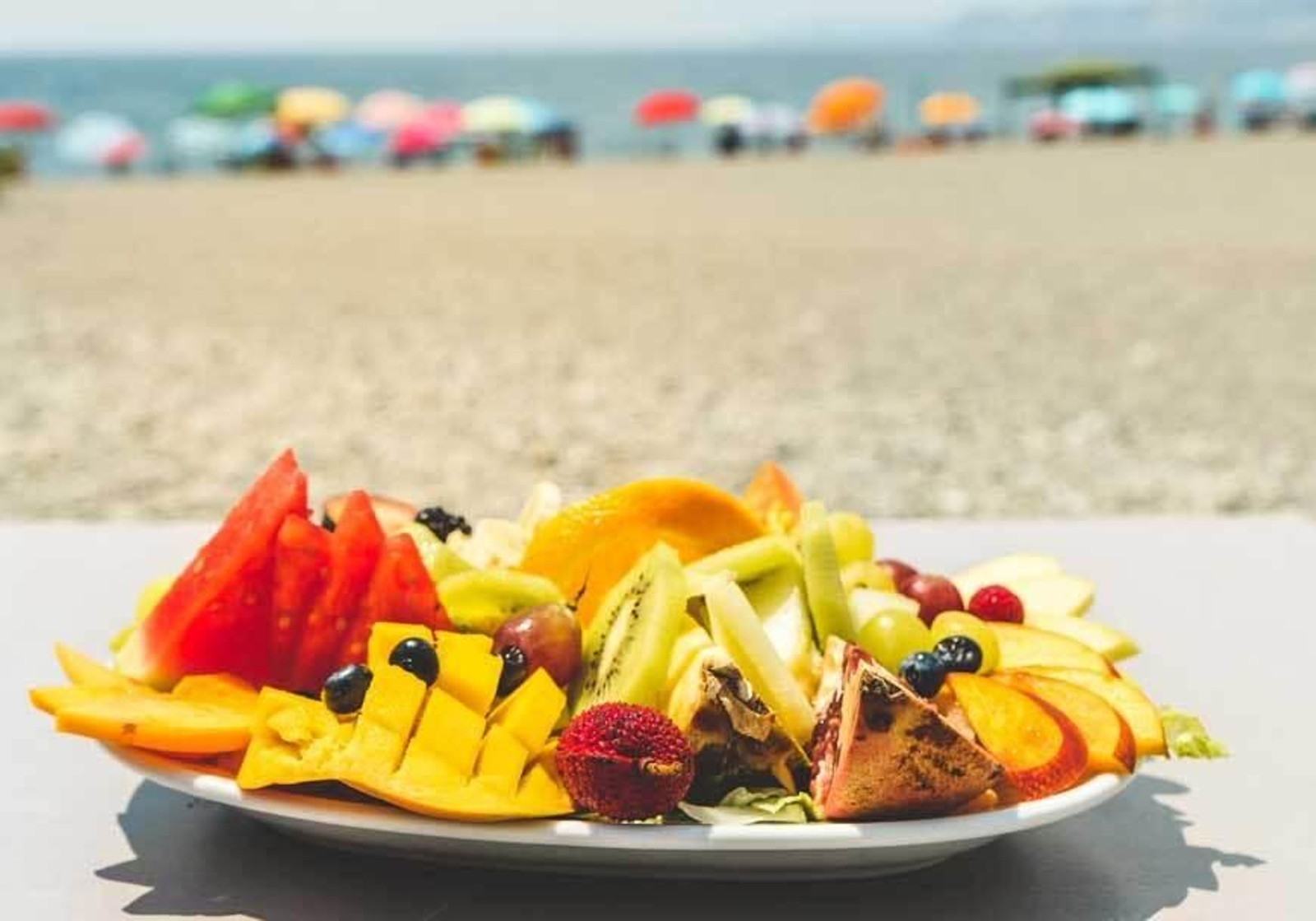 Ensalada de frutas de Casa Emilio en Salobreña