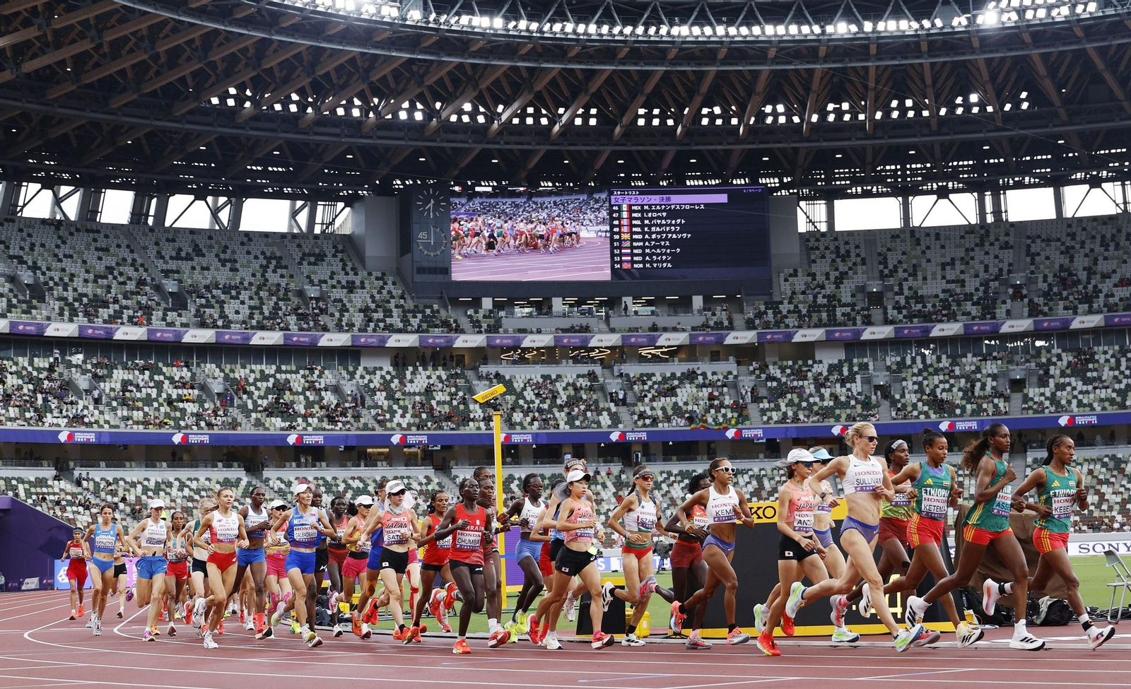 Las mejores imágenes del triunfo de Seville en 100 metros y del resto del Mundial de atletismo