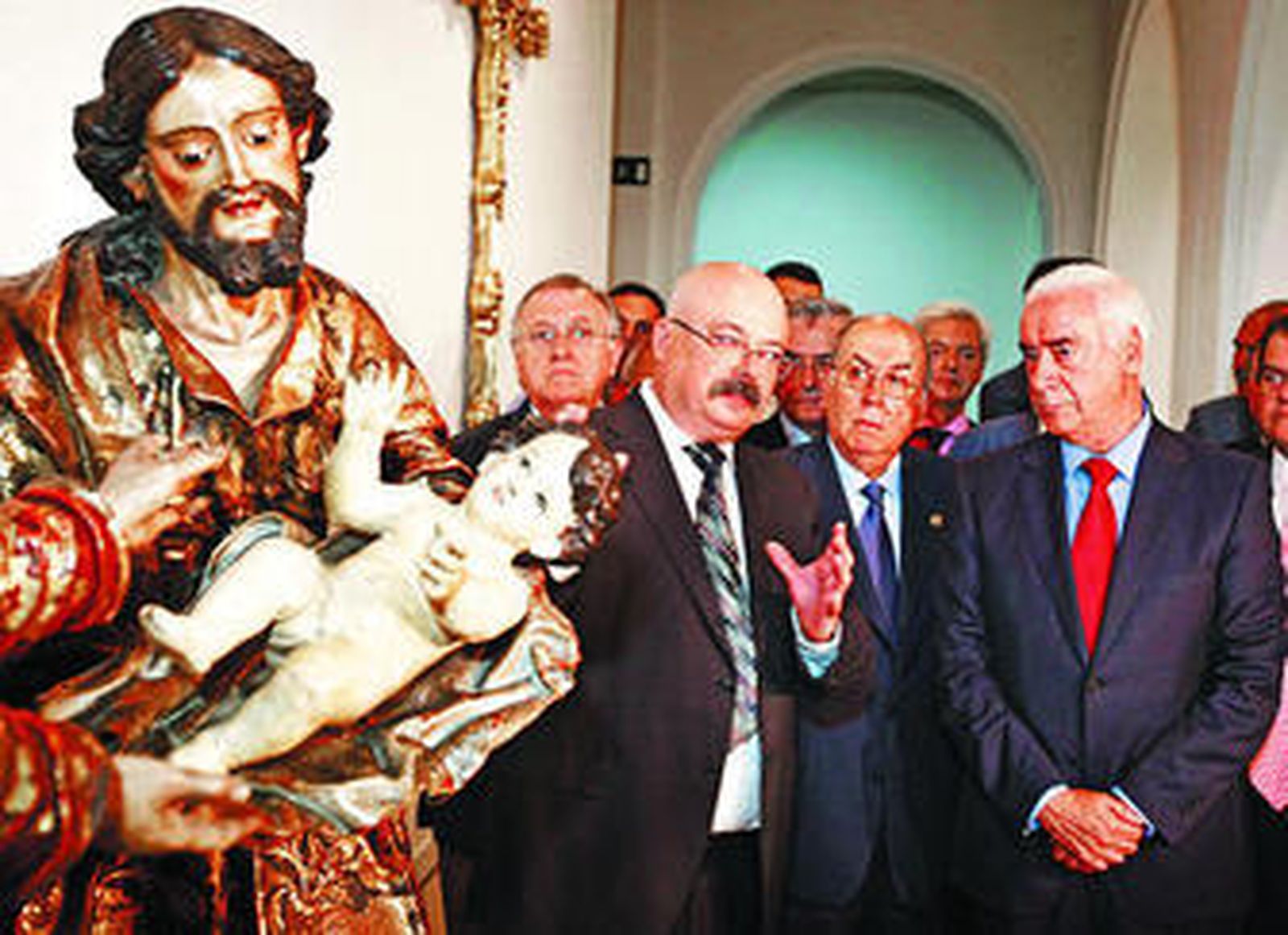 Lorenzo Alonso de la Sierra, Martín José García y Luciano Alonso.