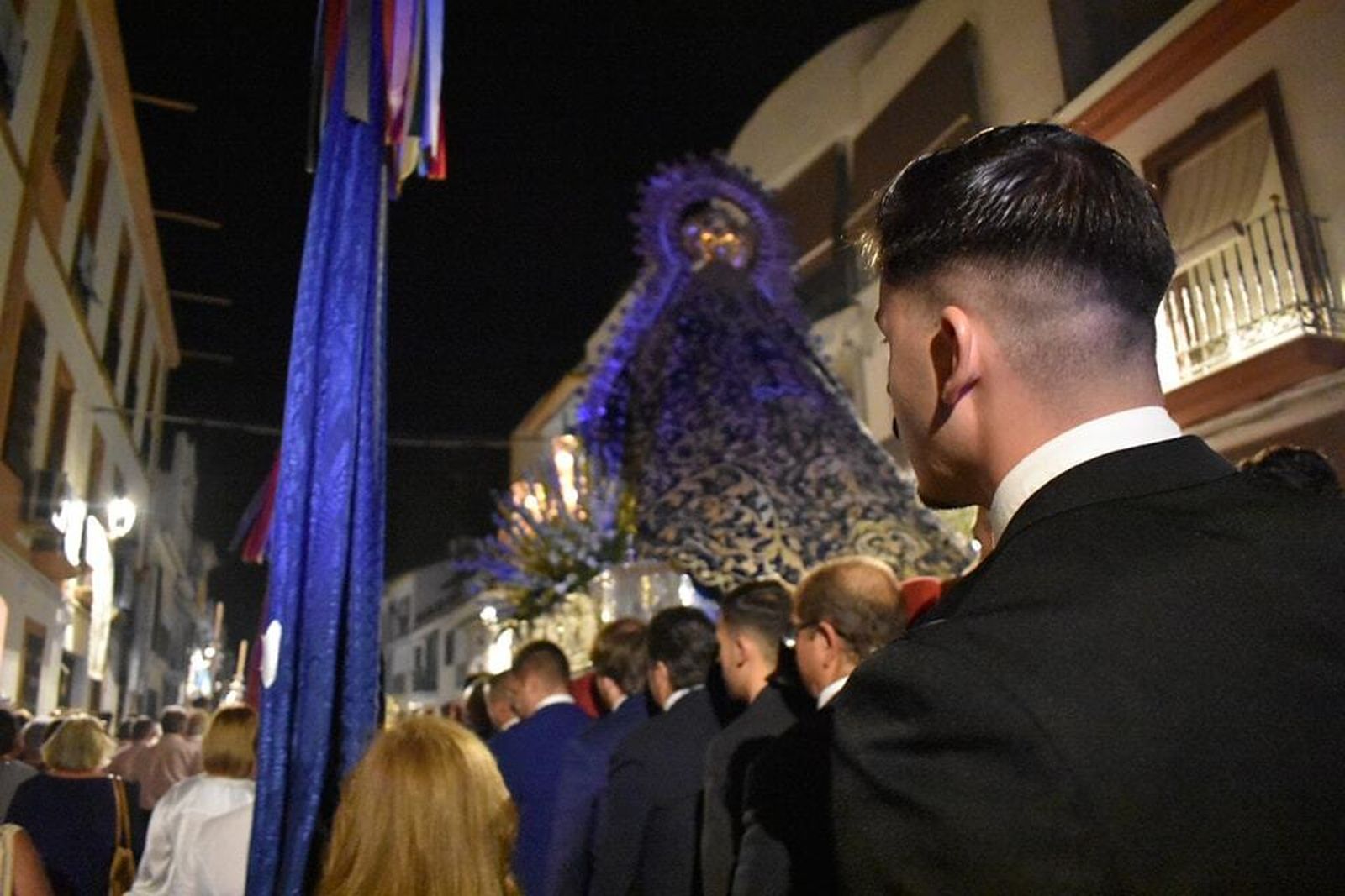 La procesión de la Virgen de la Estrella en Villa del Río, en imágenes