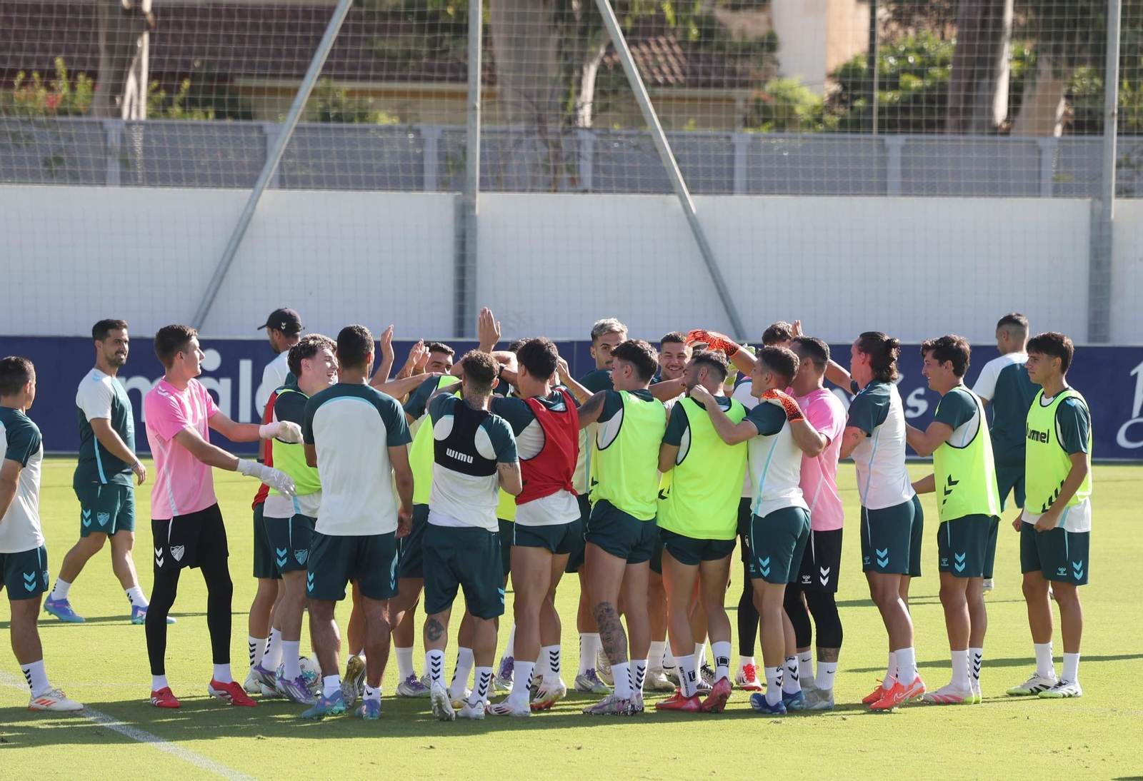 El Málaga CF se muda a la Ciudad Deportiva sin Eneko Jauregi