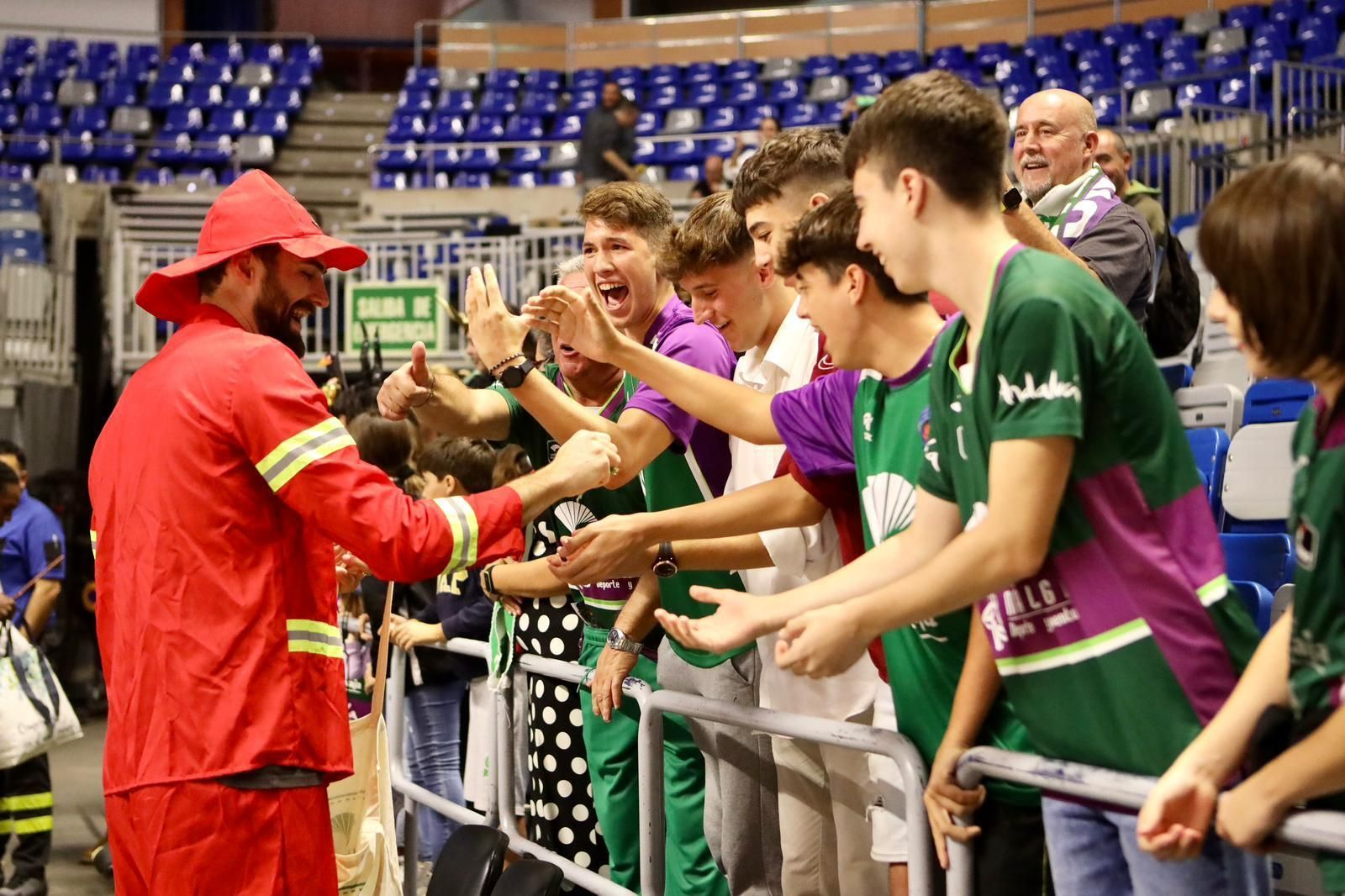 El Halloween del Unicaja, en fotos