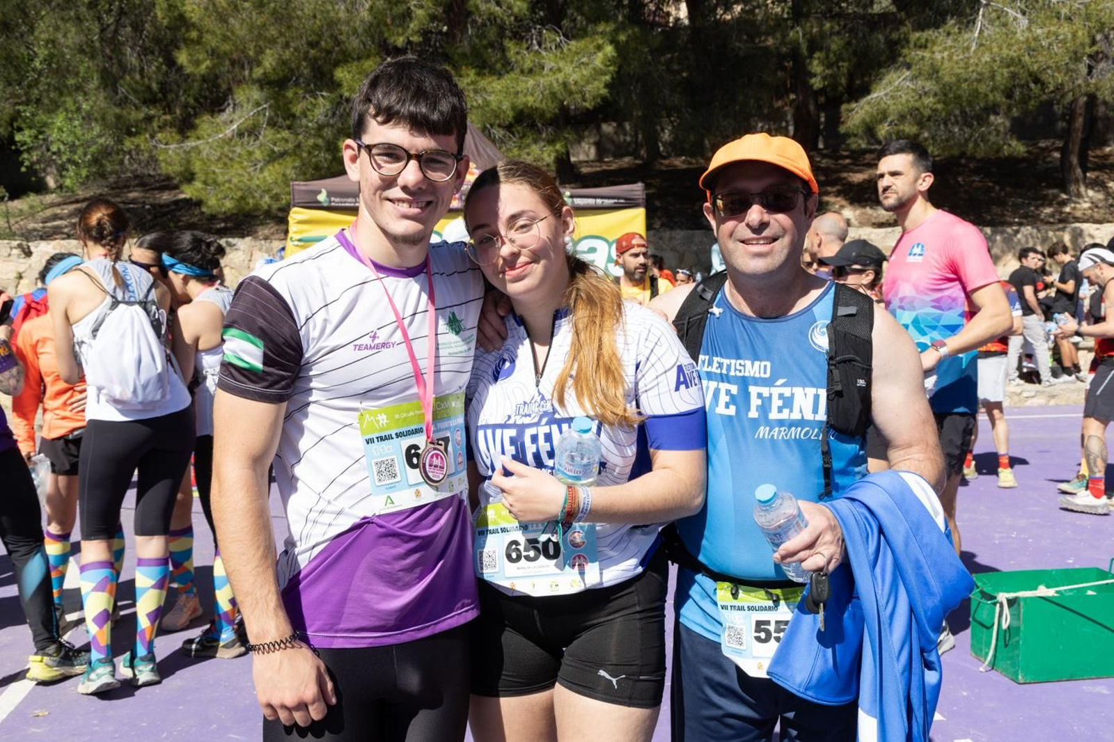 En imágenes: kilómetros para la esperanza de Celia en el CxM Trail Solidario IES Fuente de la Peña (II)