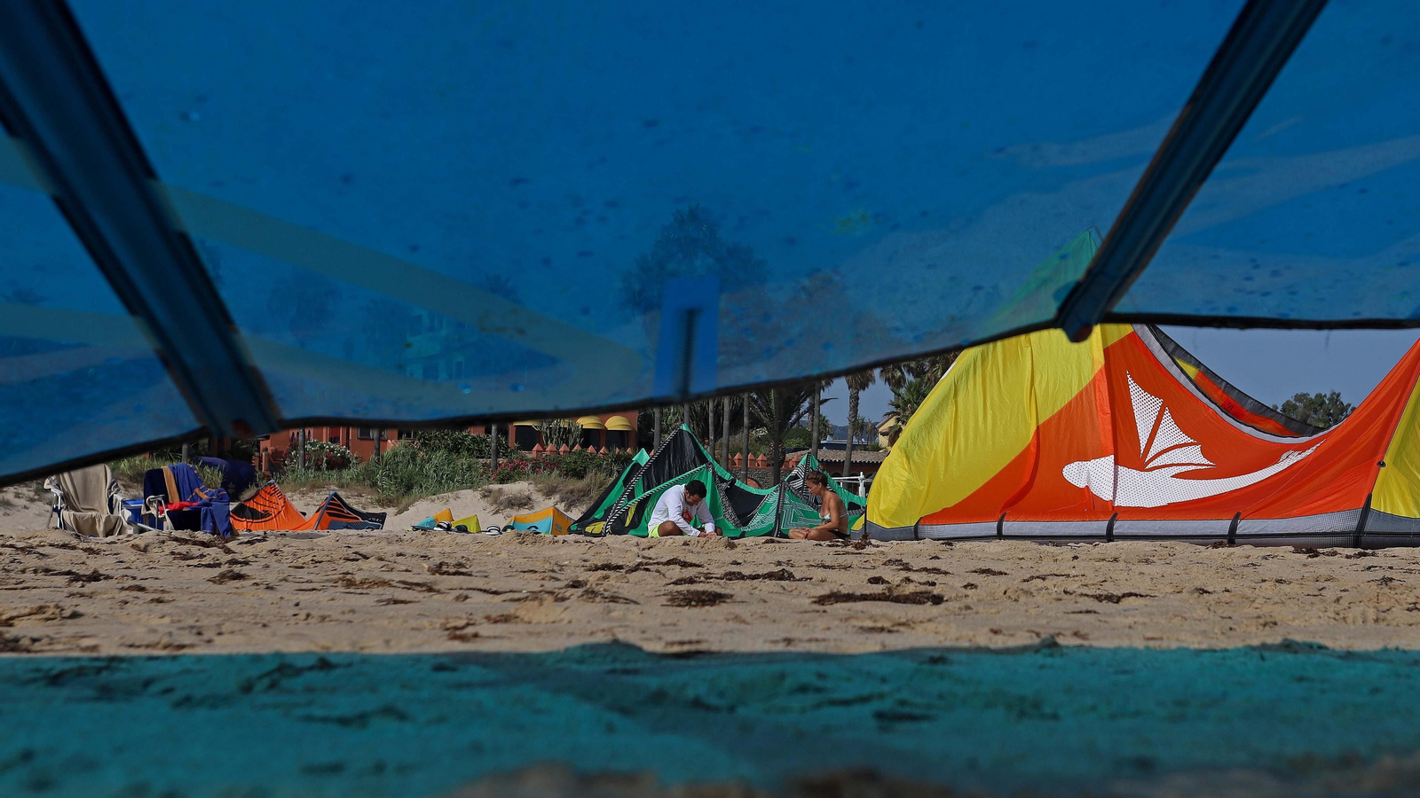 El calor llenas la playas el primer fin de semana de agosto