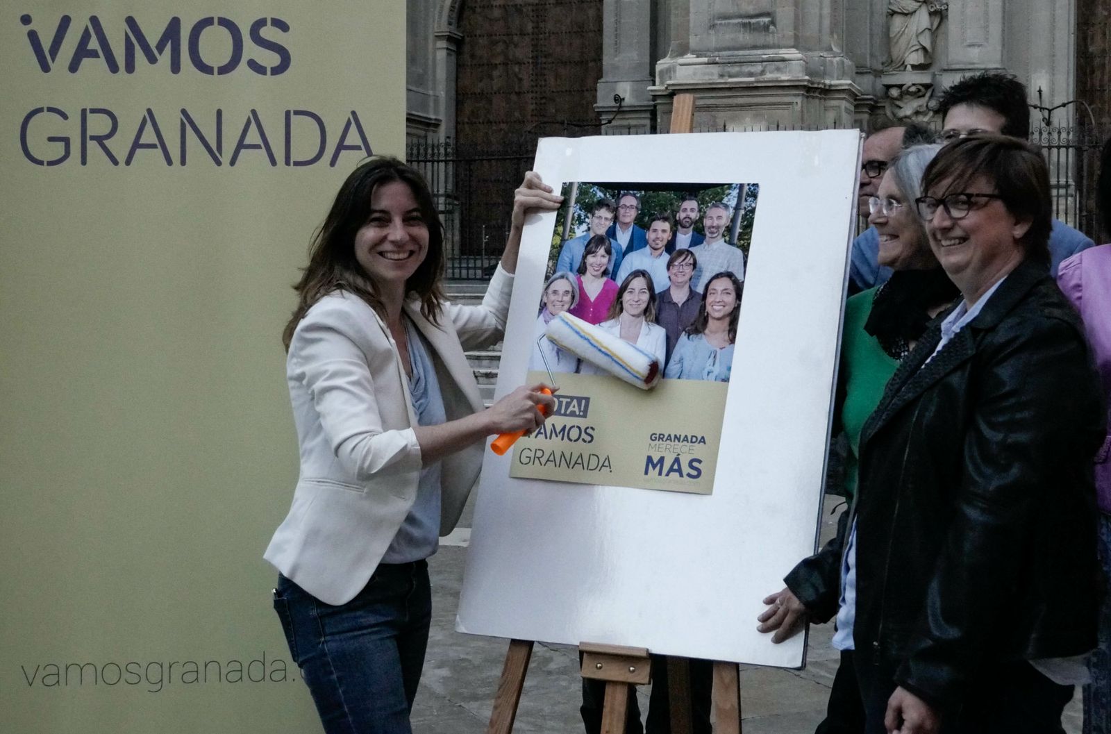 Las imágenes del inicio de campaña de Vamos Granada