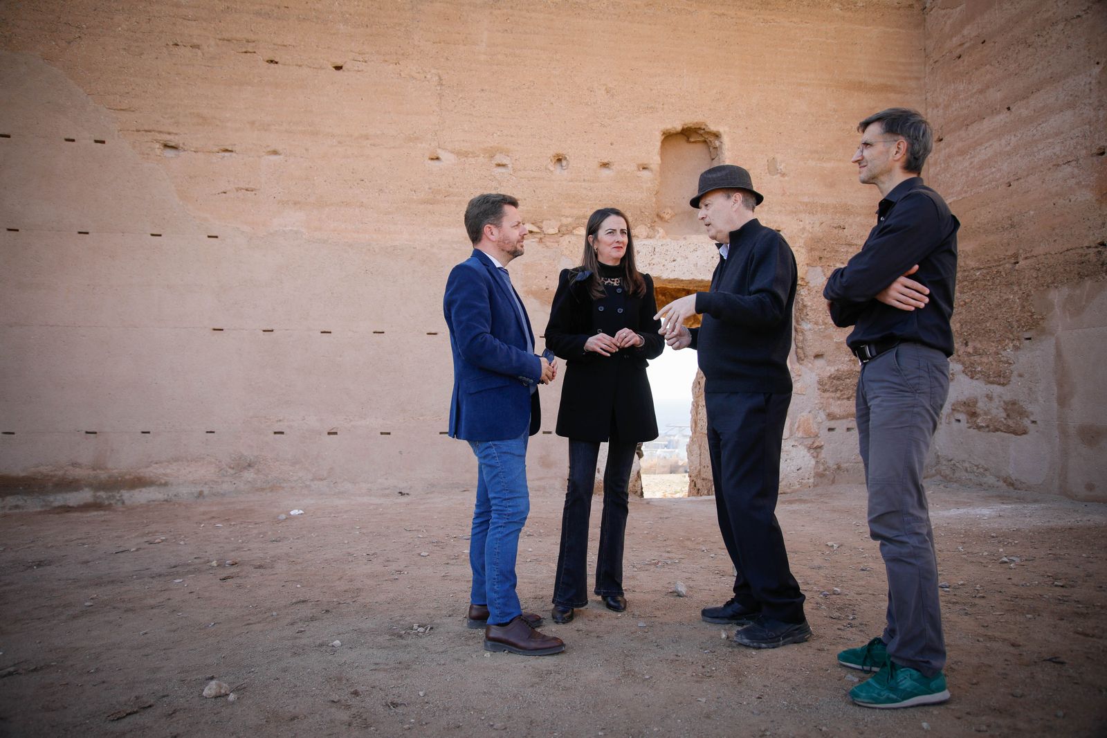 Las imágenes de la restauración de la Muralla de San Cristóbal