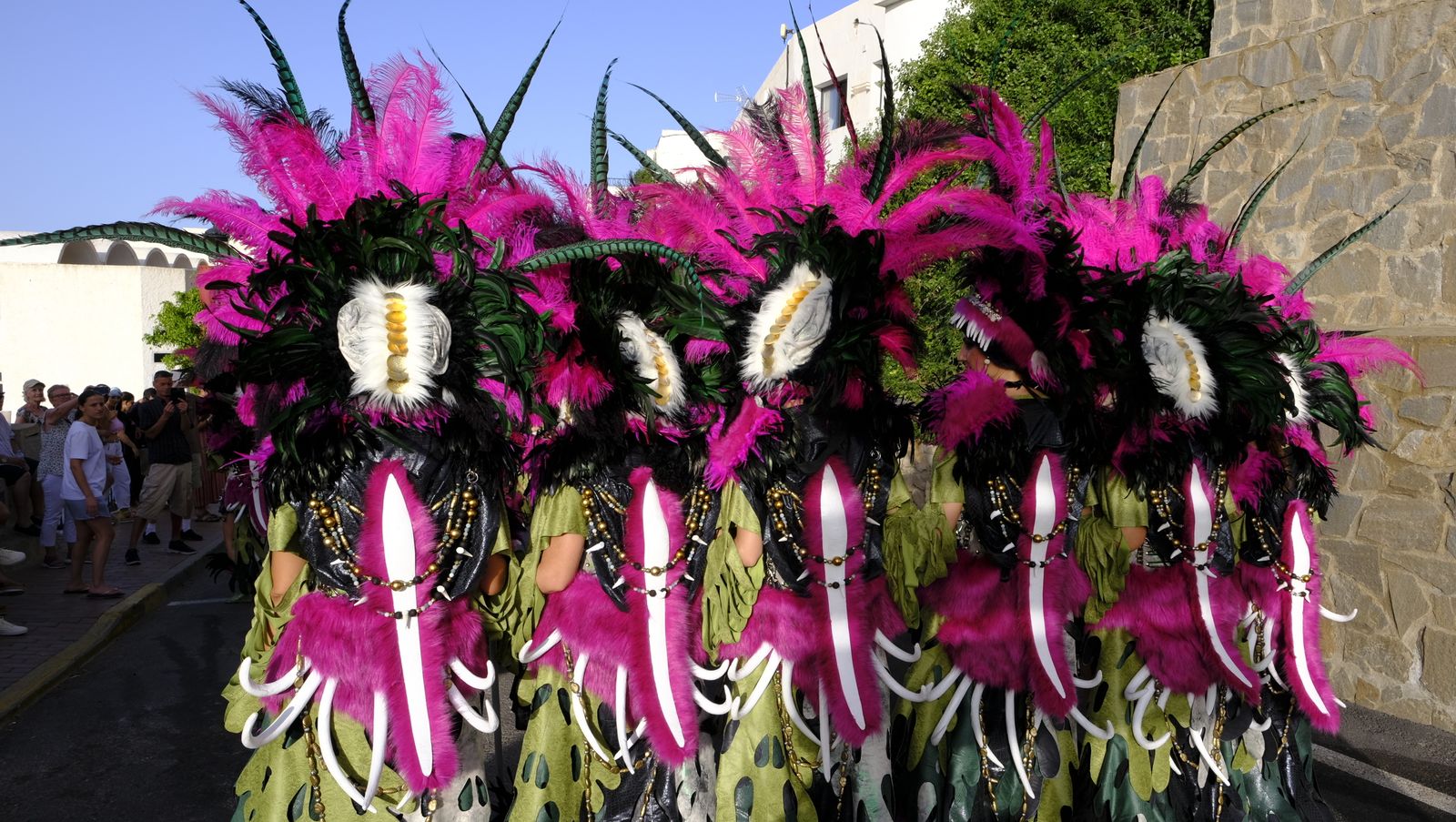 Imágenes del desfile de Moros y Cristianos de Mojácar