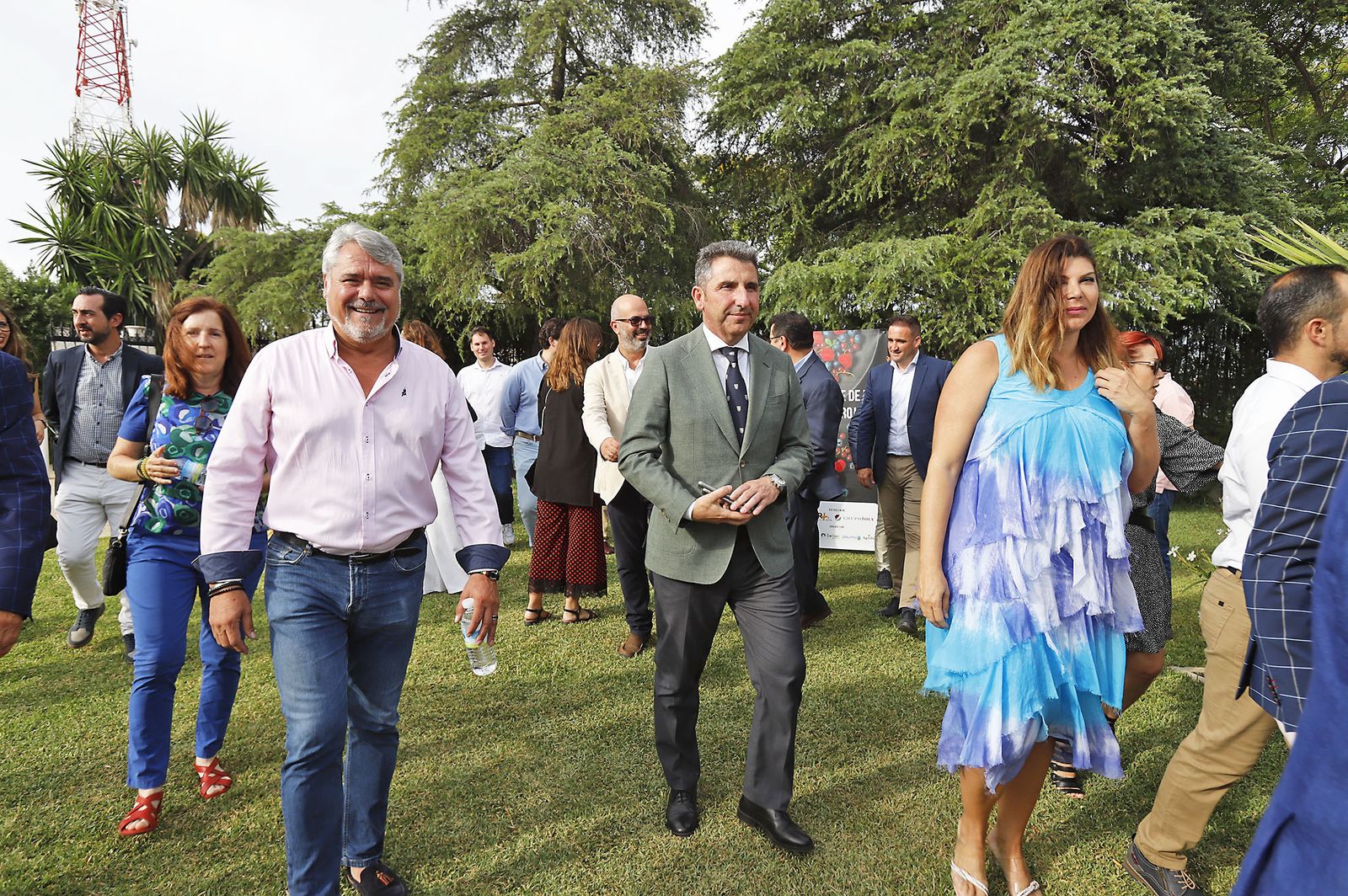 Imágenes de la recepción en la "Noche de los Frutos Rojos"