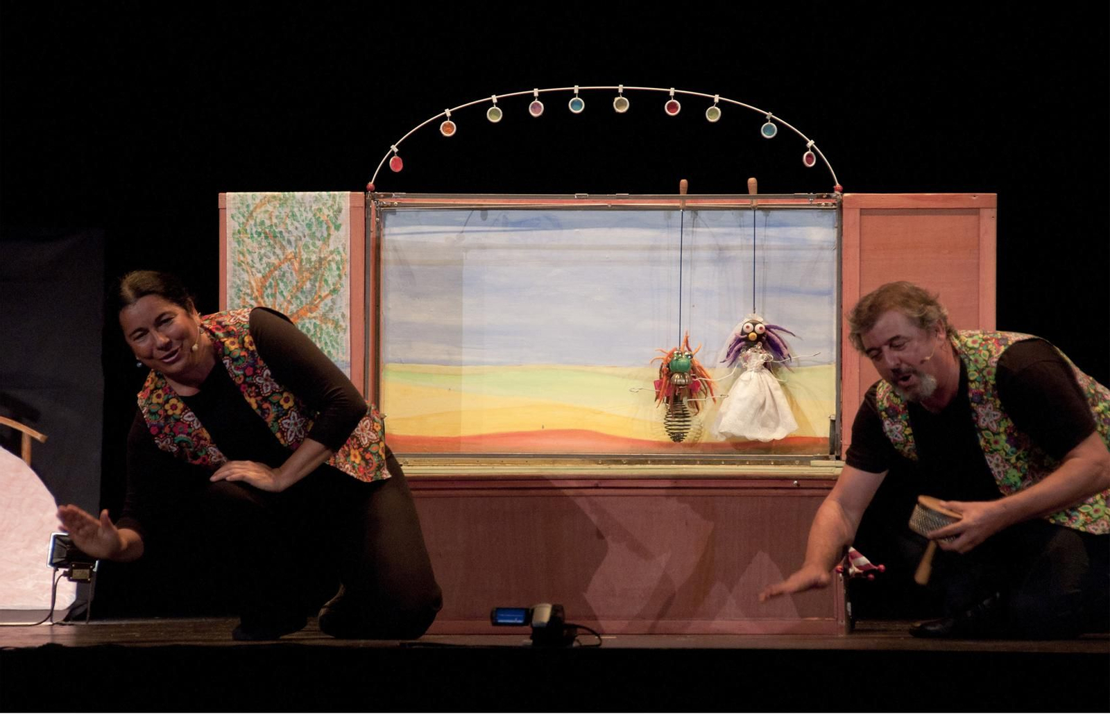 Una imagen del espectáculo 'La pulga y el piojo'.