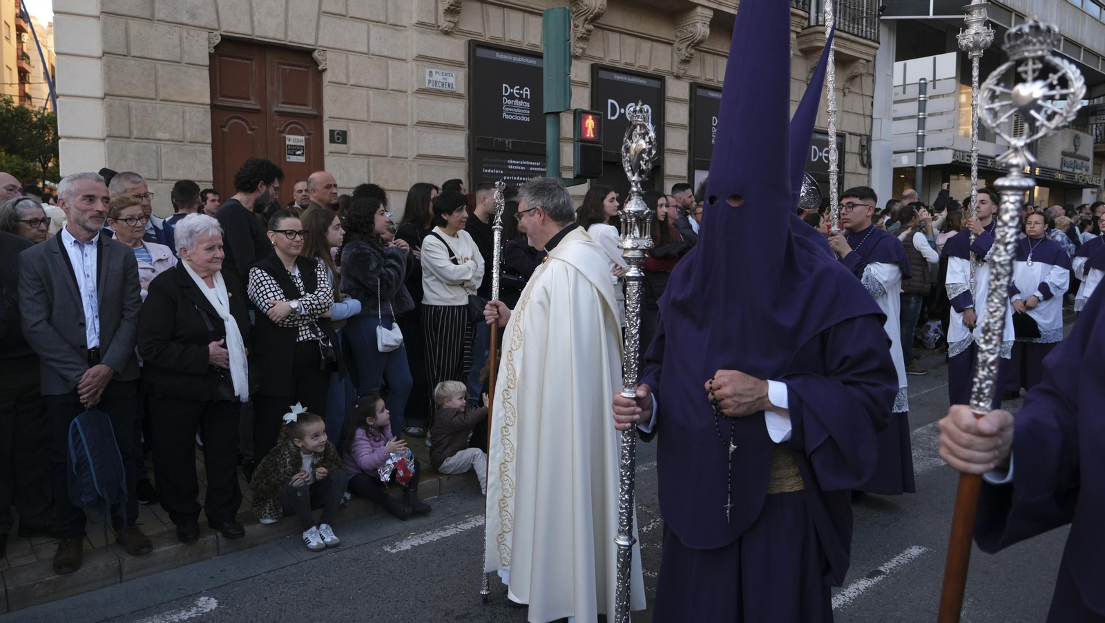 Angustias en la Semana Santa de Almería 2025