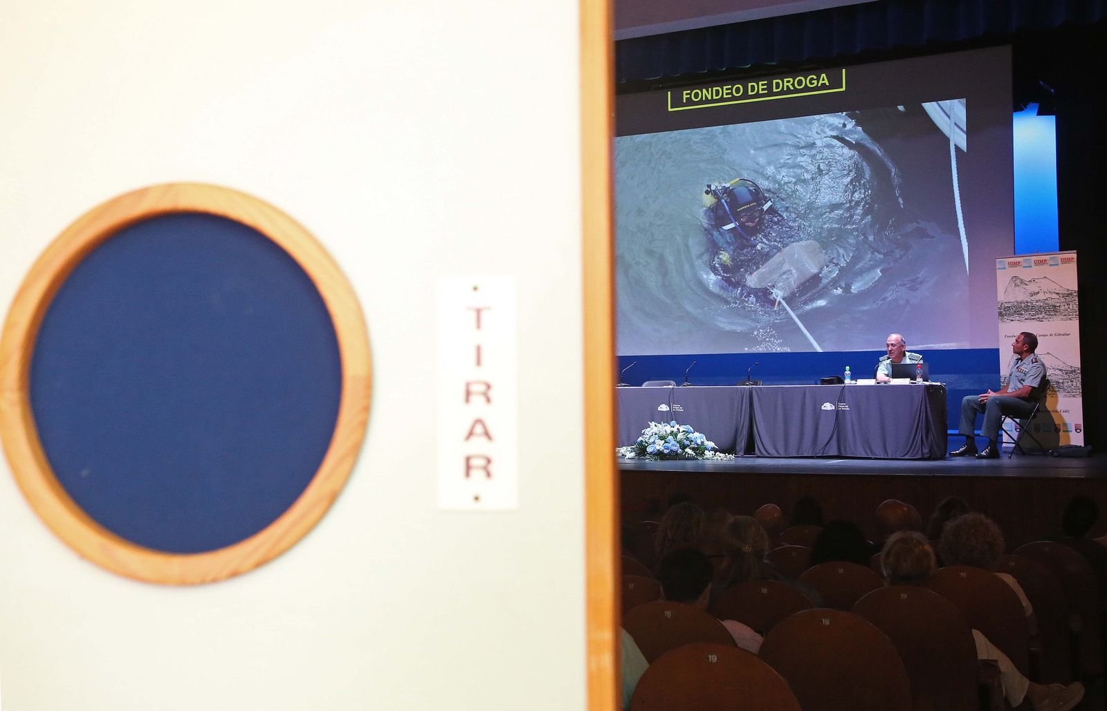 Fotos de la jornada sobre narcotráfico en la provincia de Cádiz de la Guardia Civil en La Línea