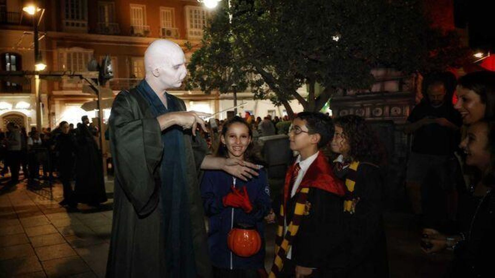 Lord Vordemort, villano en Harry Potter, uno de los protagonistas en el Halloween 2022 de San Fernando