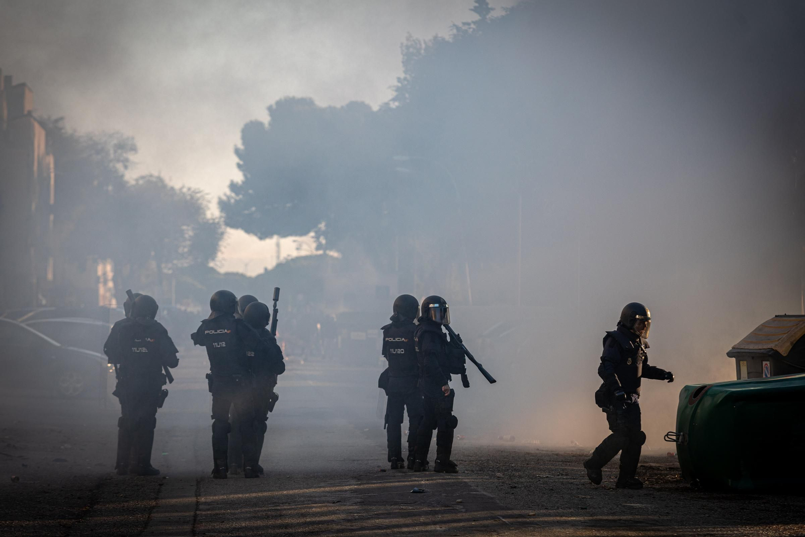 Imágenes de la novena jornada de huelga del metal en Cádiz