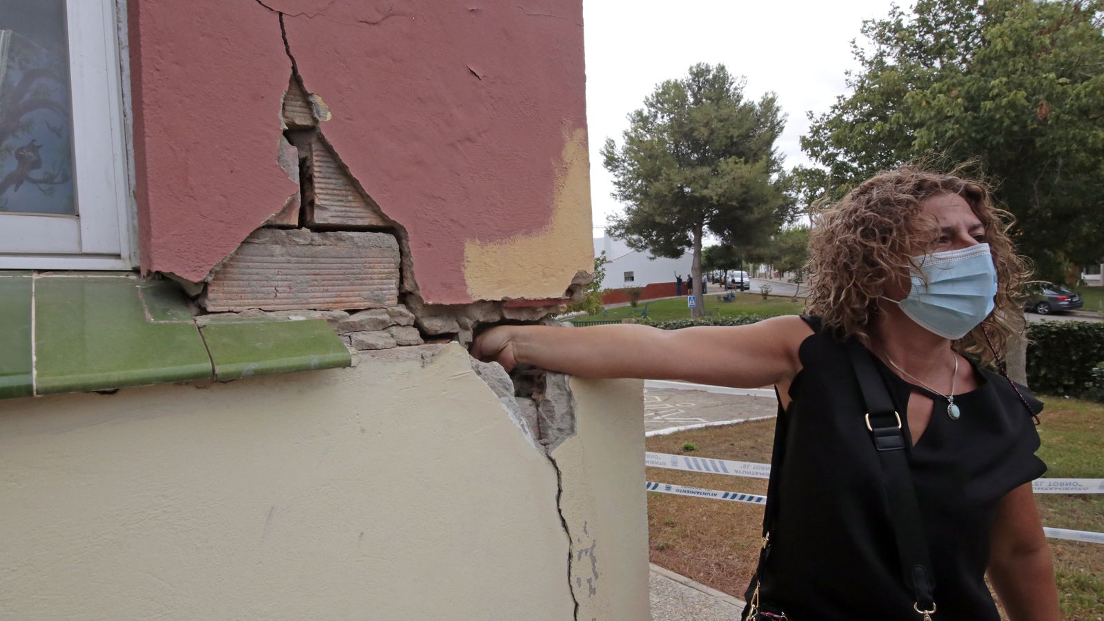 Irene Garcia visita el CEIP Guadalete de El Torno