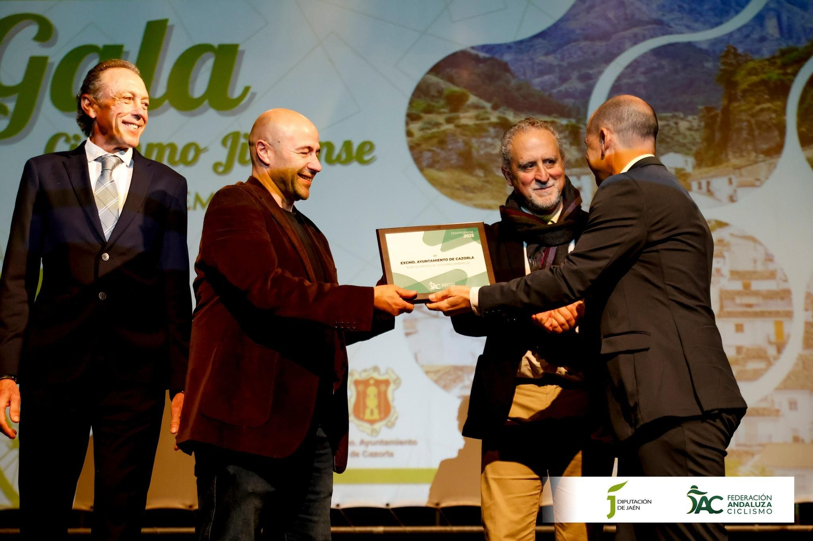 En imágenes: Cazorla, escenario de la Gala del ciclismo jiennense 2025