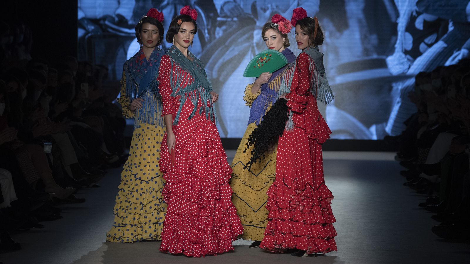 El desfile de Rocío Olmedo en We Love Flamenco 2022.