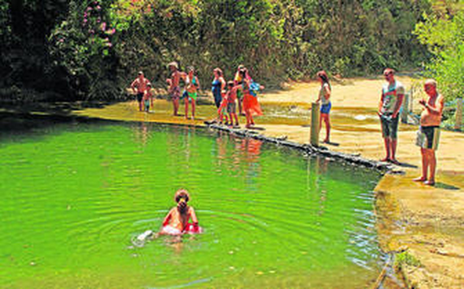 Los aventureros se desplazan al río Genal