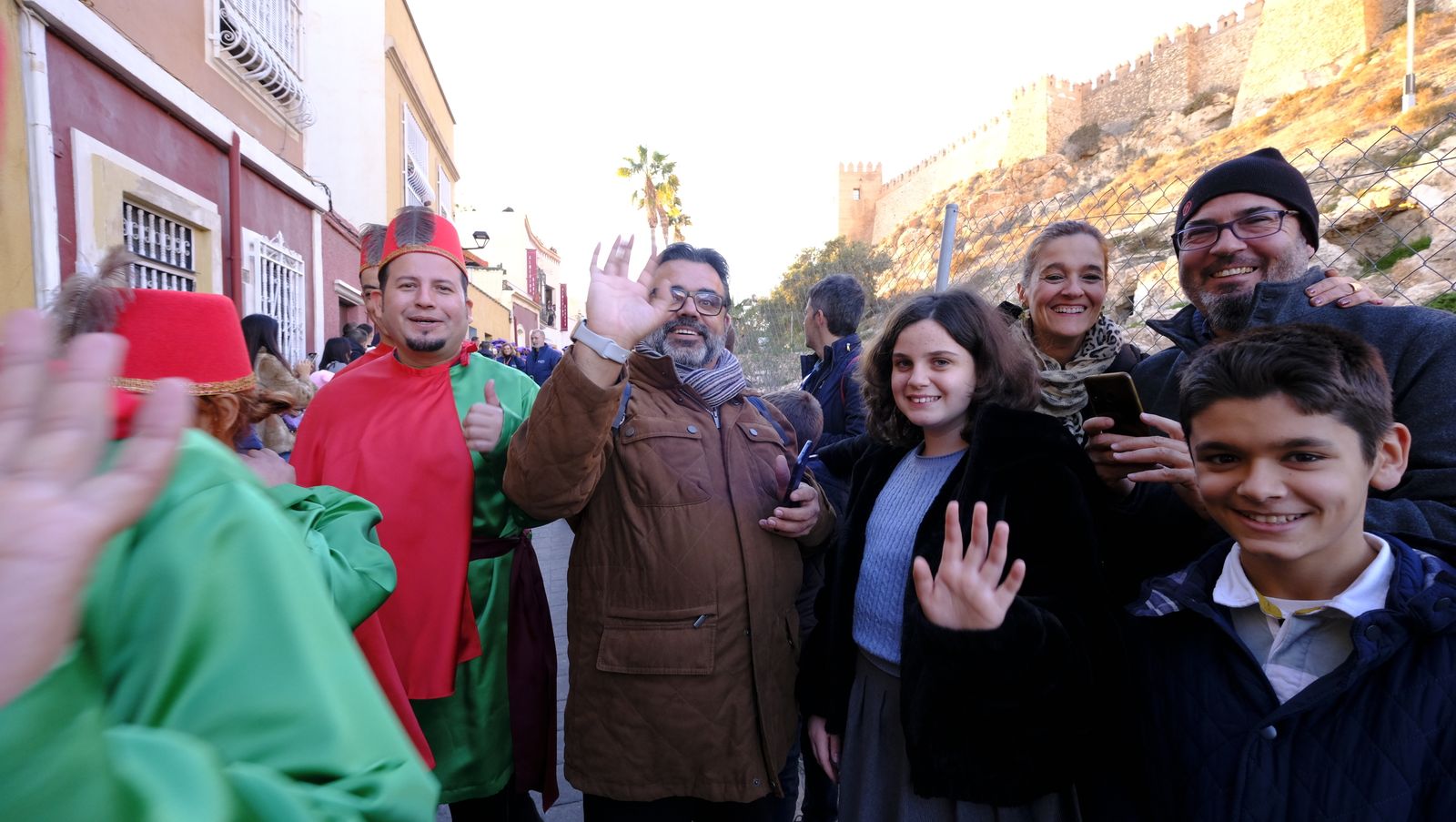 Fotogalería de la Cabalgata de Reyes Magos en Almería