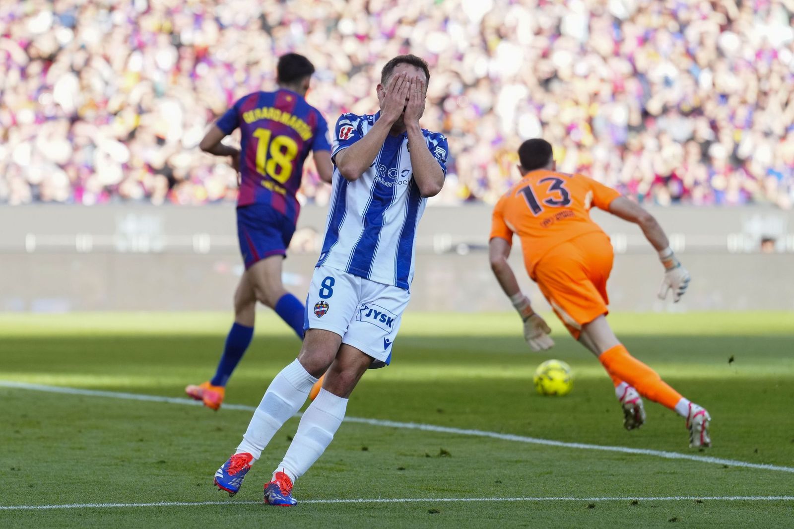 Las fotos del Barcelona-Levante