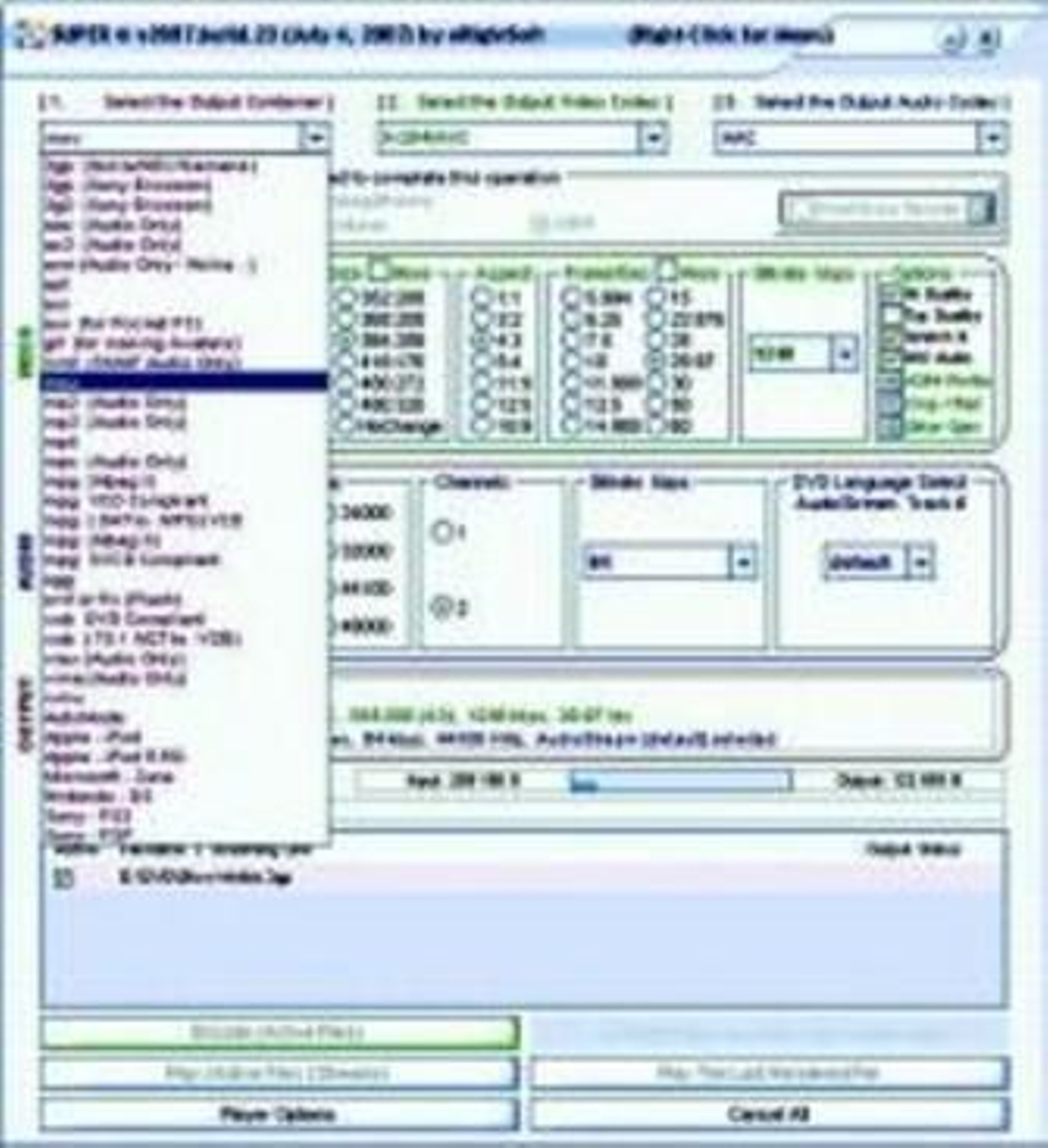 Resuelta la conversión de formatos