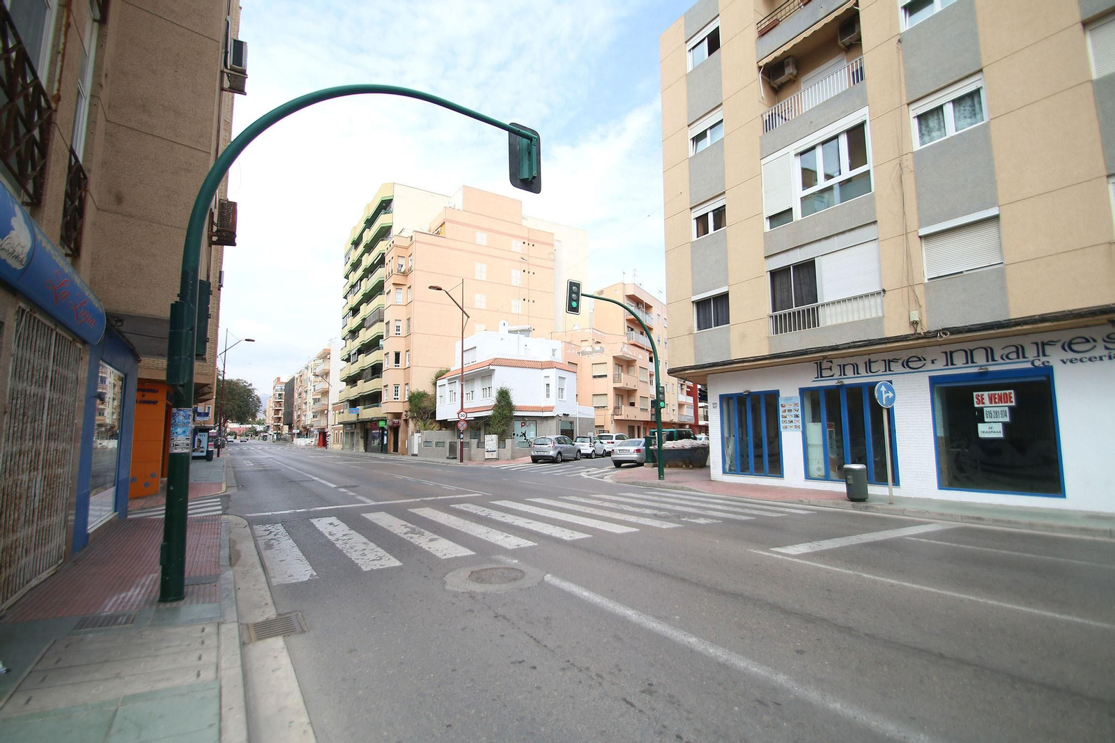 Las imágenes de la capital y los pueblos, paralizados para frenar el coronavirus