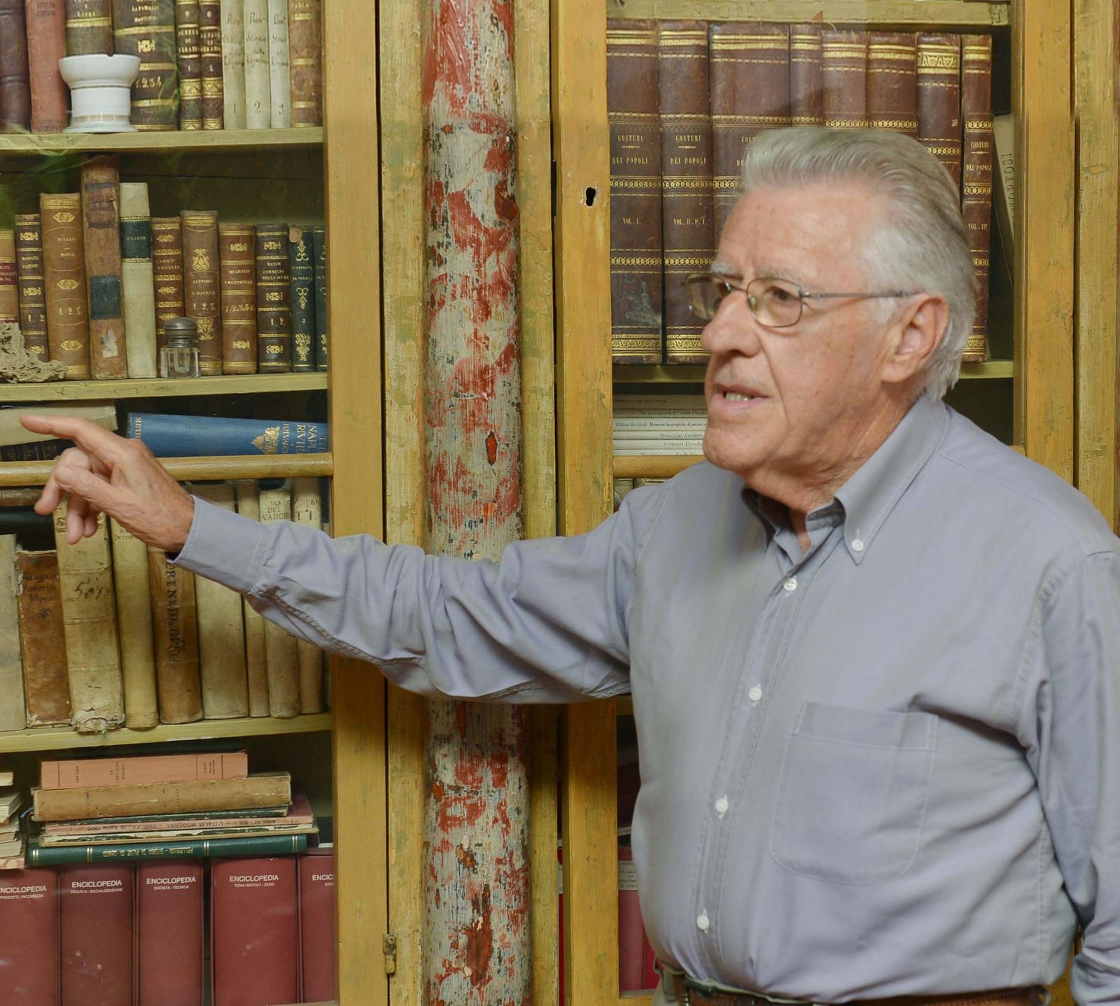 El escritor y ensayista italiano Attilio Brilli (1936)