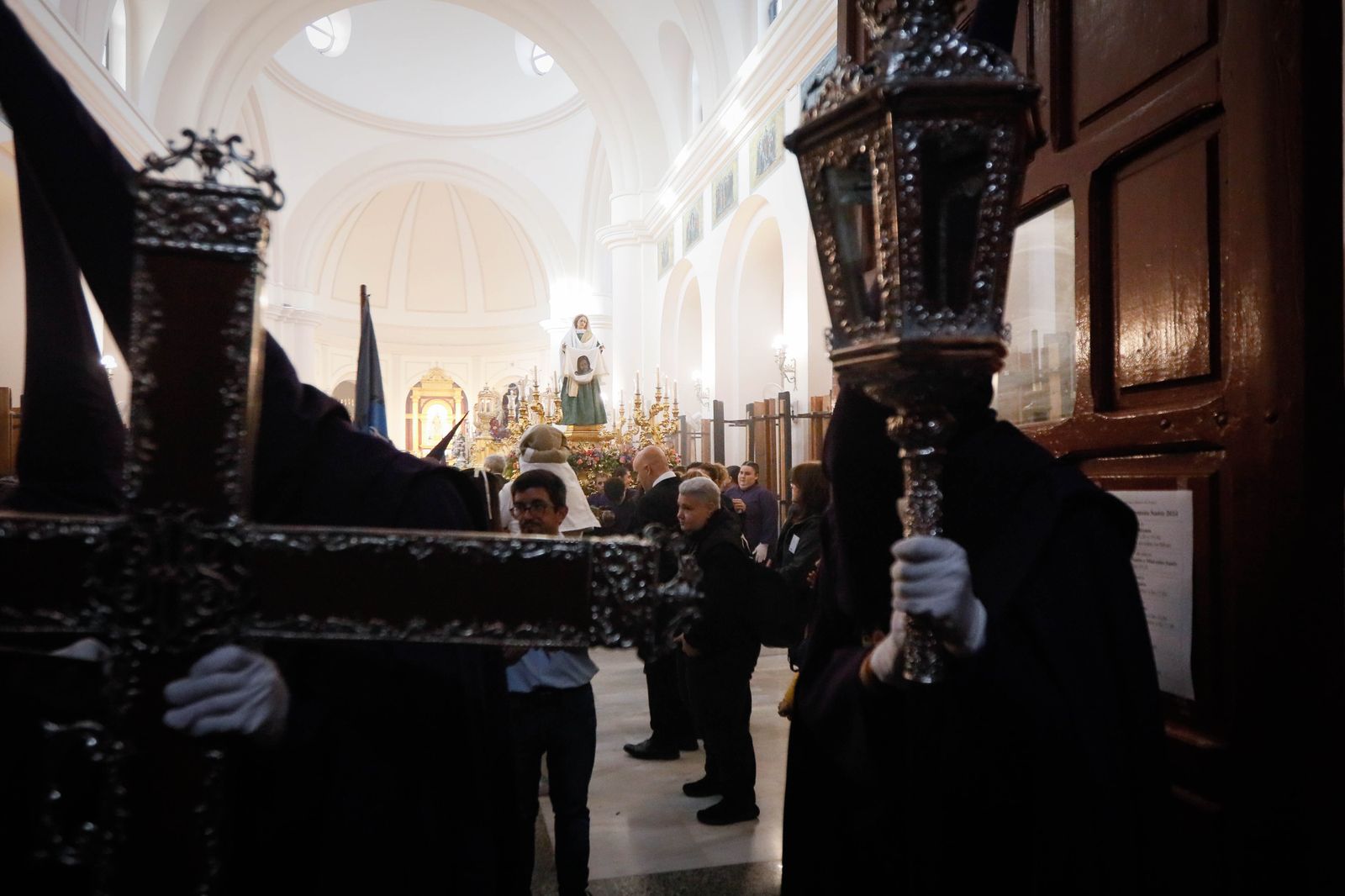 La procesión del Encuentro, en imágenes