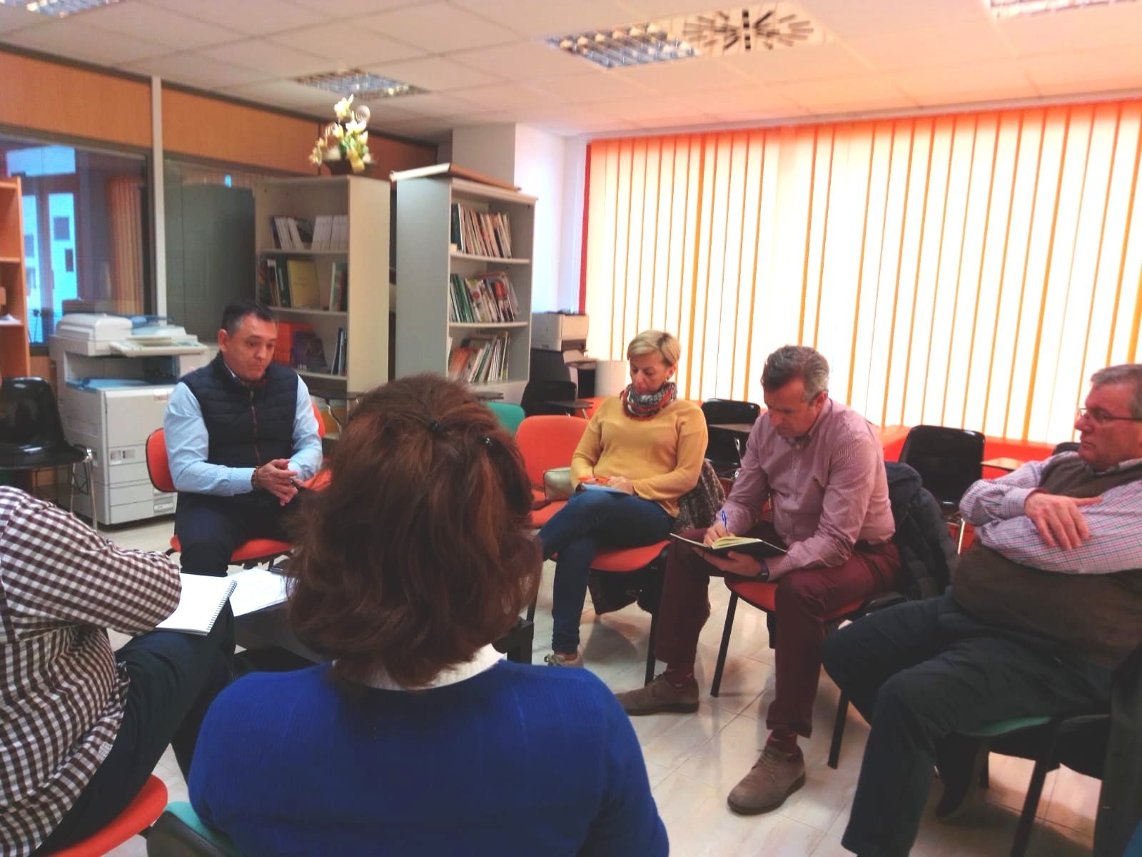 Reunión de los representantes del sector agrícola en Almería.